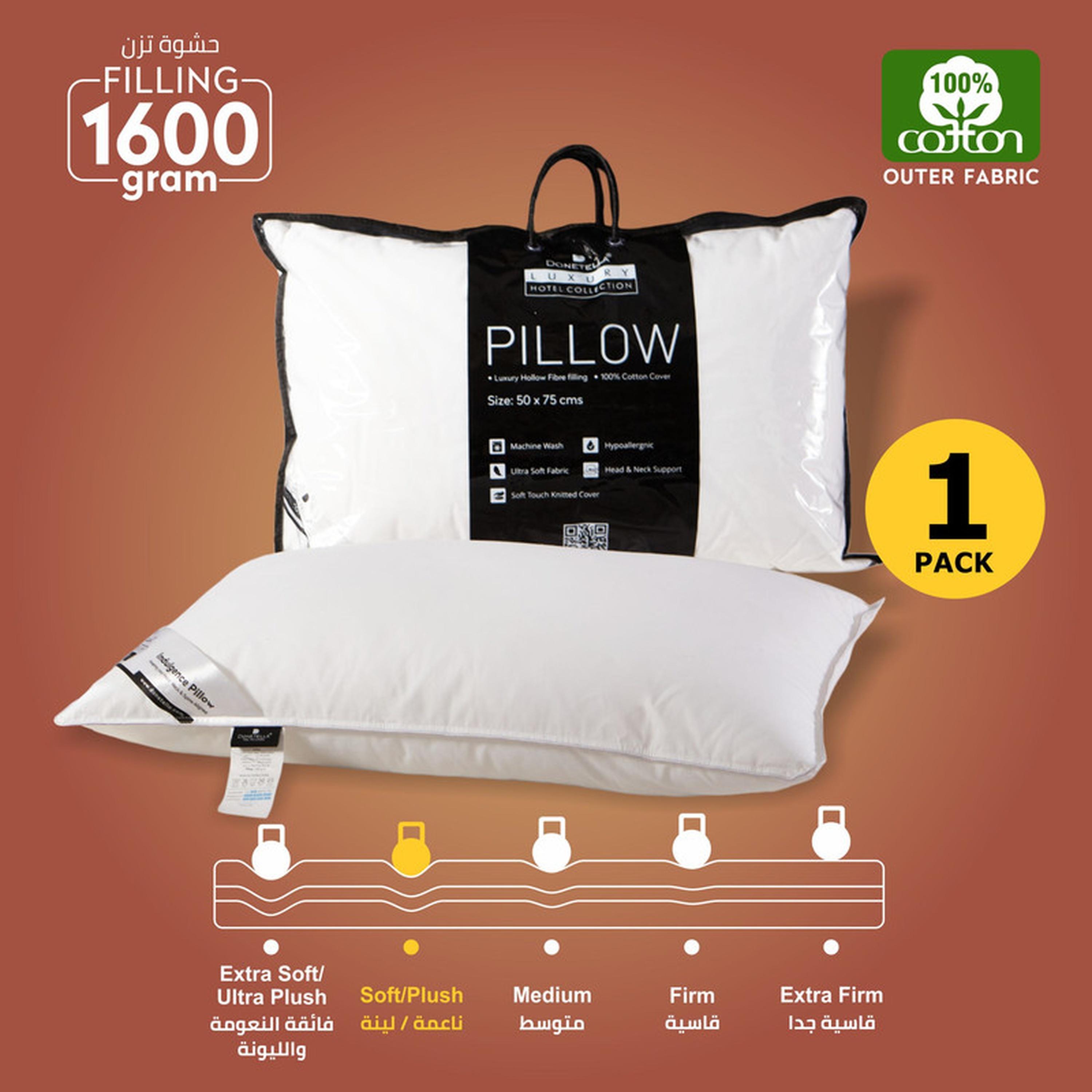 Cotton Top Hotel Pillow - 50x75 cms-household-bedding-pillows-image-7