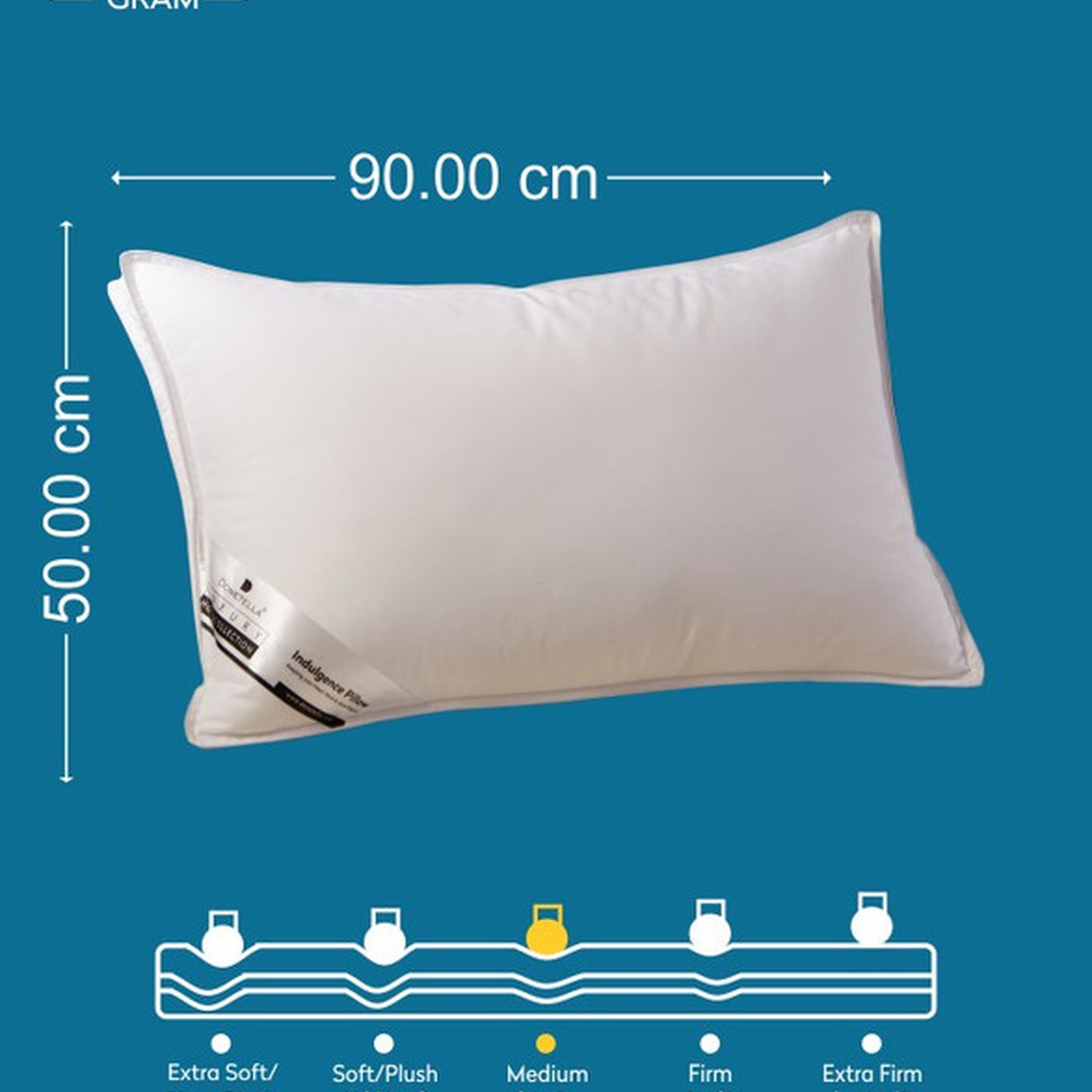 وسادة فندقية بسطح قطن من دونتيلا - 50x90 سم-household-bedding-pillows-image-7