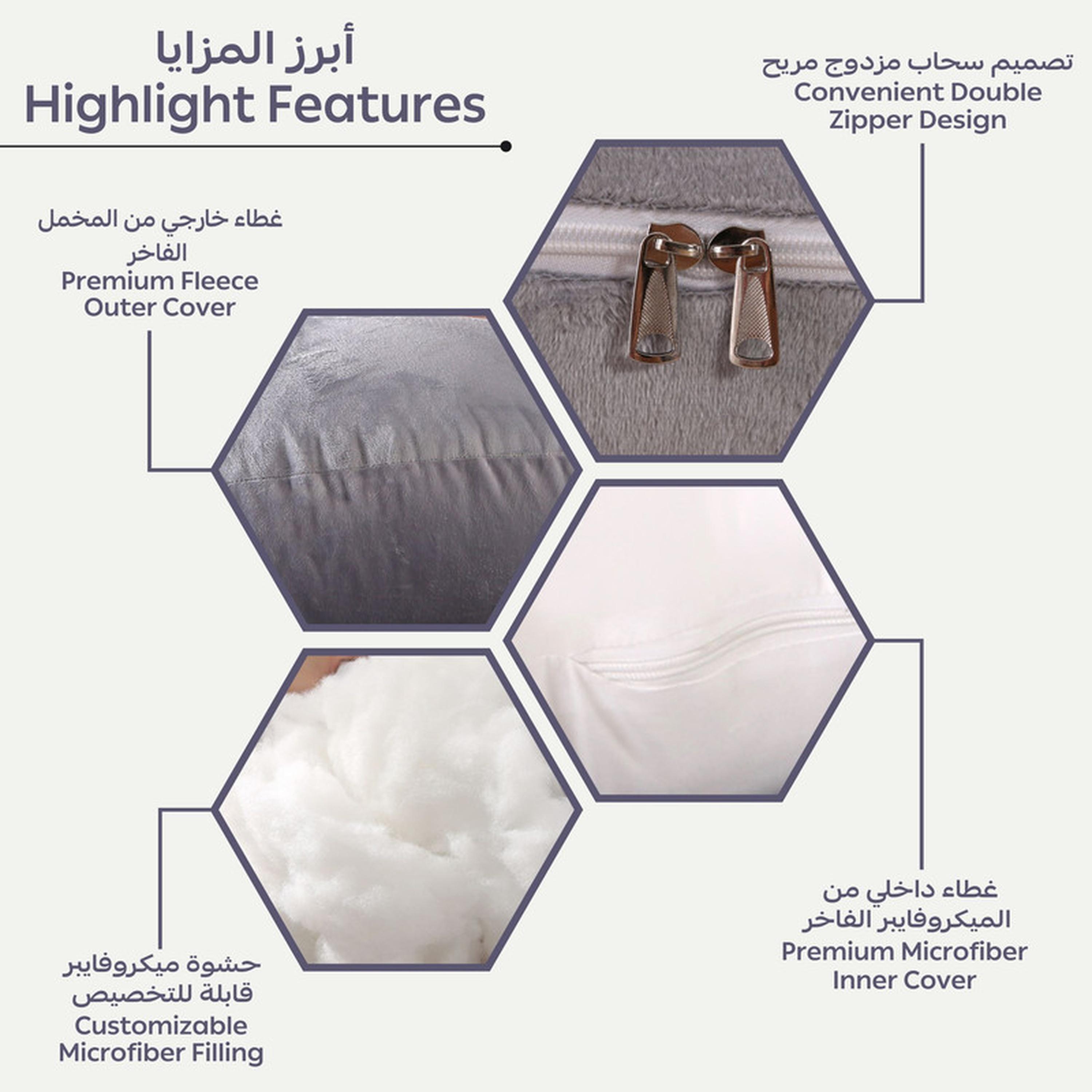 وسادة حمل داعمة للجسم كله 58 بوصة على شكل حرف G من دونتيلا-household-bedding-pillows-image-4