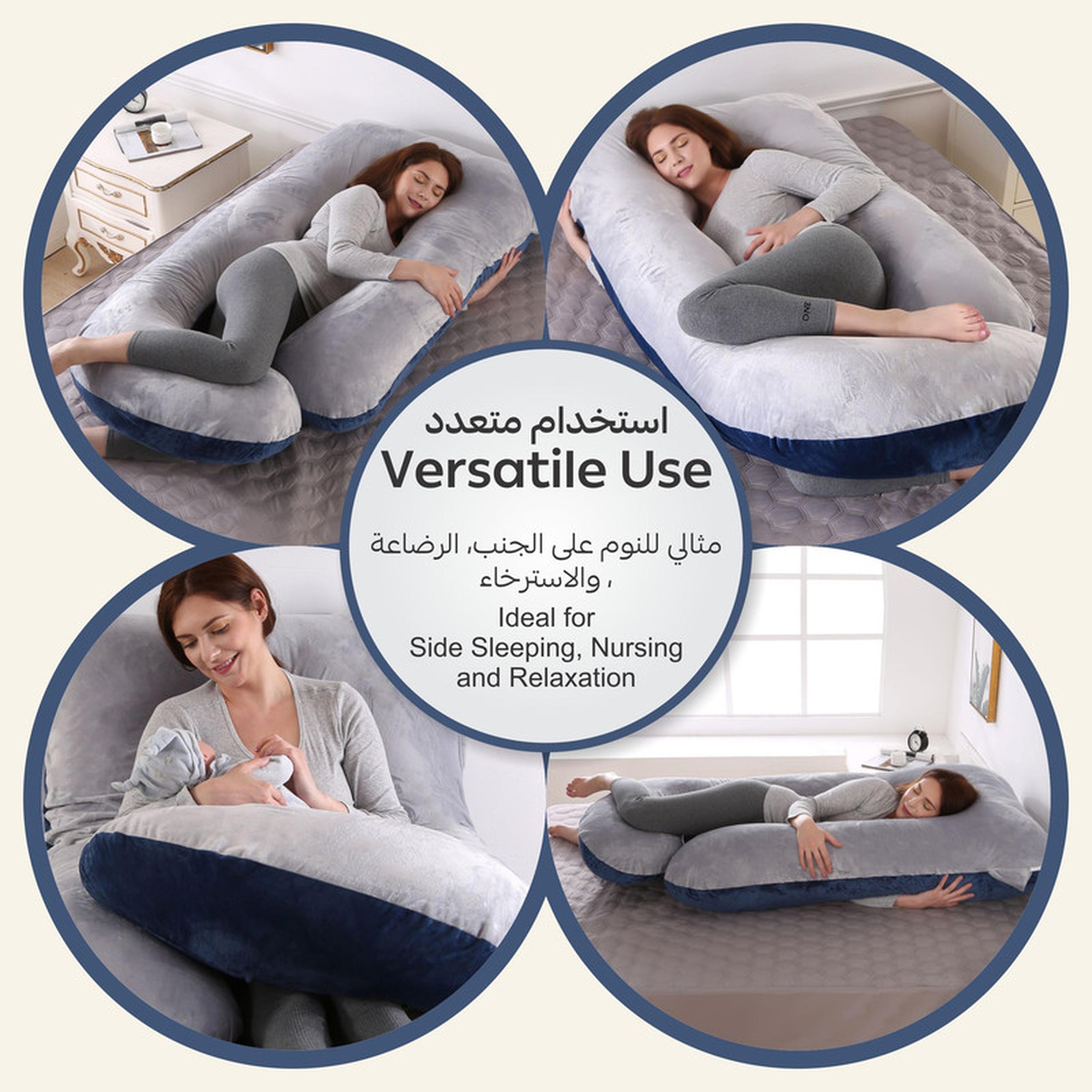 G-Shape 58-inch Full Body Support Pregnancy Pillow-household-bedding-pillows-image-5