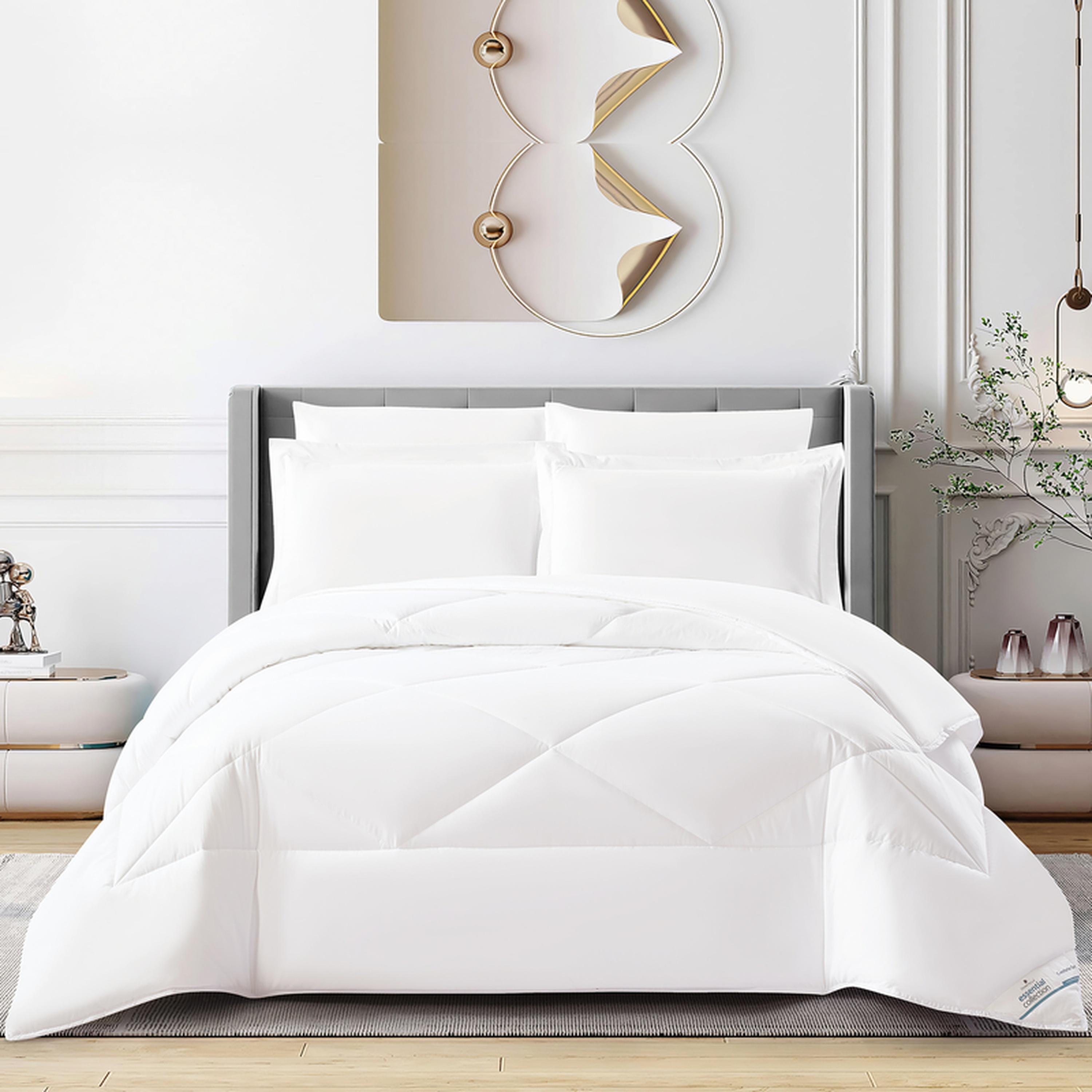 طقم لحاف كينج مبطن ماسي 6 قطع من دونتيلا - 240x260 سم-household-bedding-comfortersandbedspreads-comforters-image-1