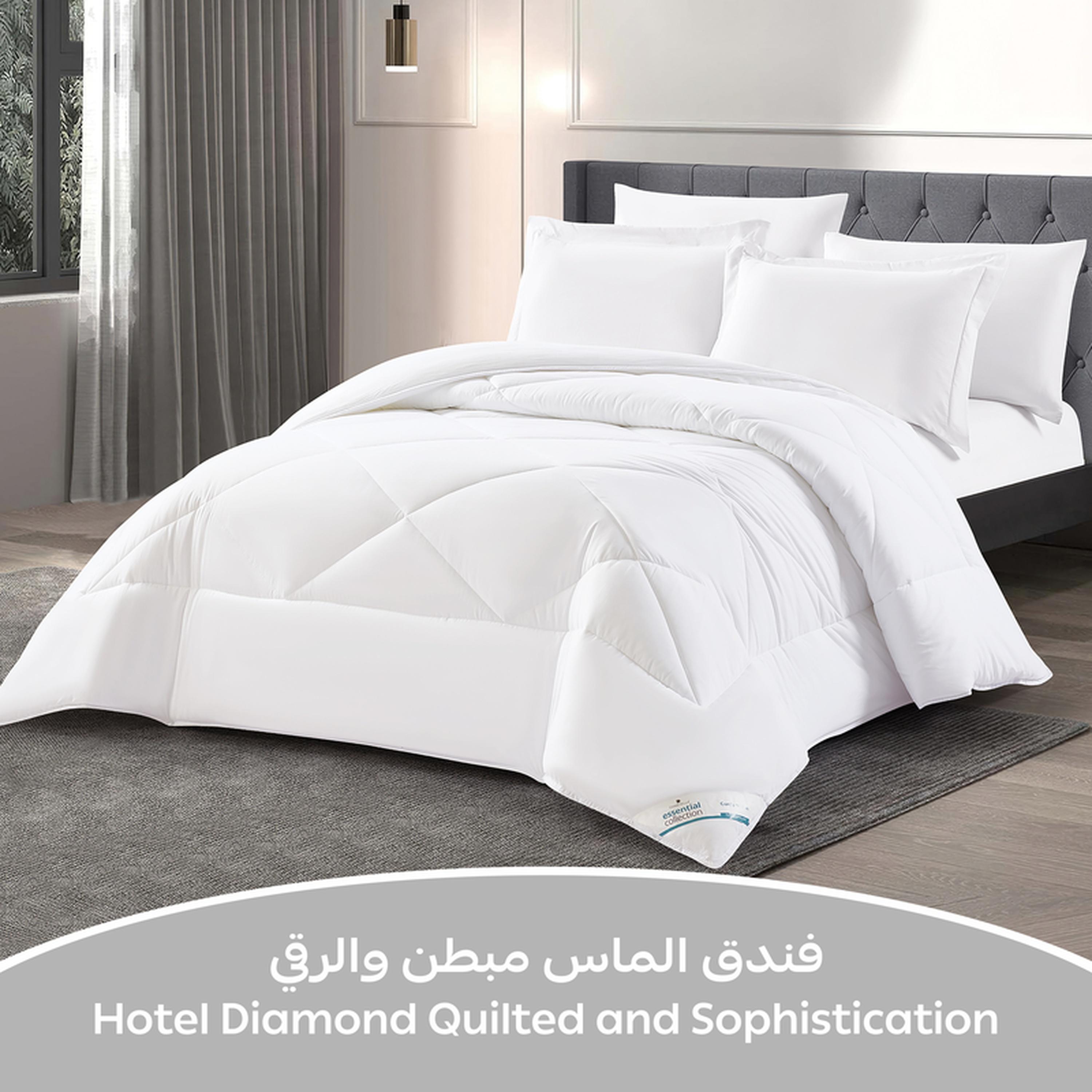 طقم لحاف كينج مبطن ماسي 6 قطع من دونتيلا - 240x260 سم-household-bedding-comfortersandbedspreads-comforters-image-2