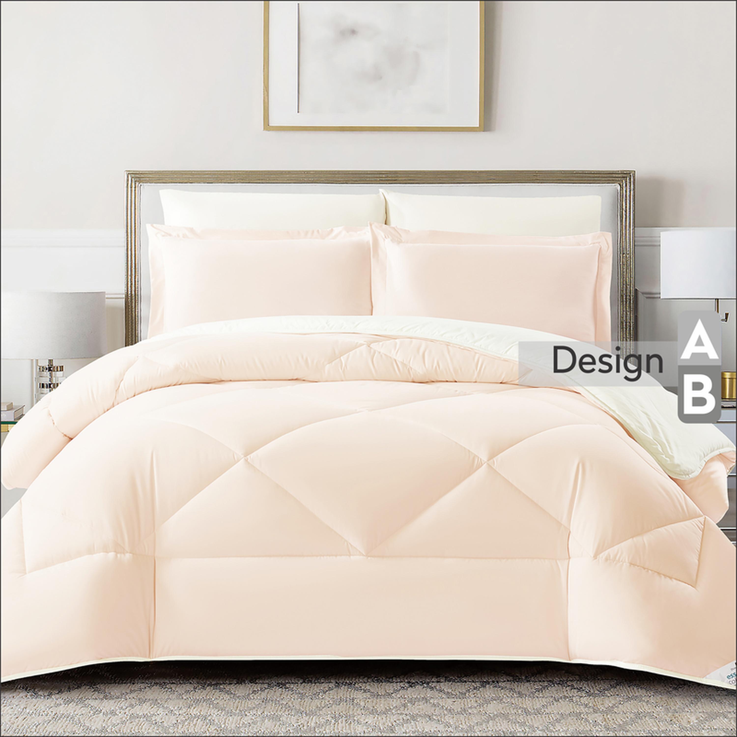 طقم لحاف كينج مبطن ماسي 6 قطع من دونتيلا - 240x260 سم-household-bedding-comfortersandbedspreads-comforters-image-5