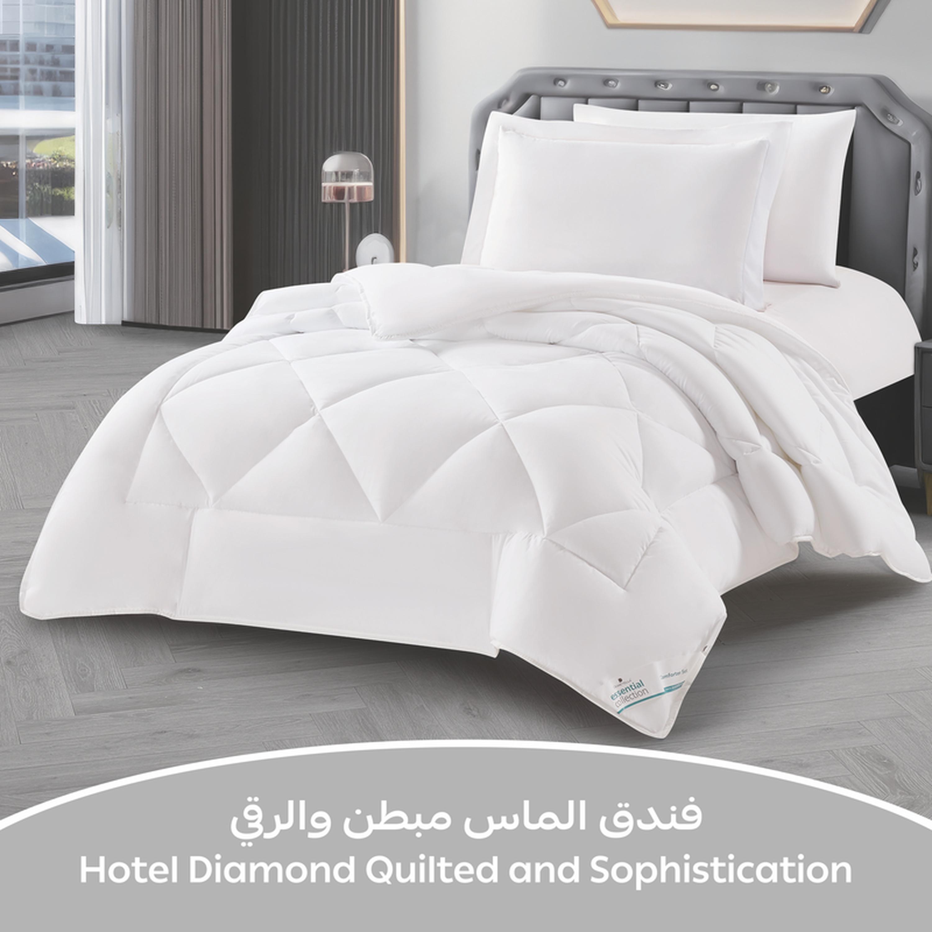 طقم لحاف توين مبطن 4 قطع من دوناتيلا - 170x230 سم-household-bedding-comfortersandbedspreads-comforters-image-2
