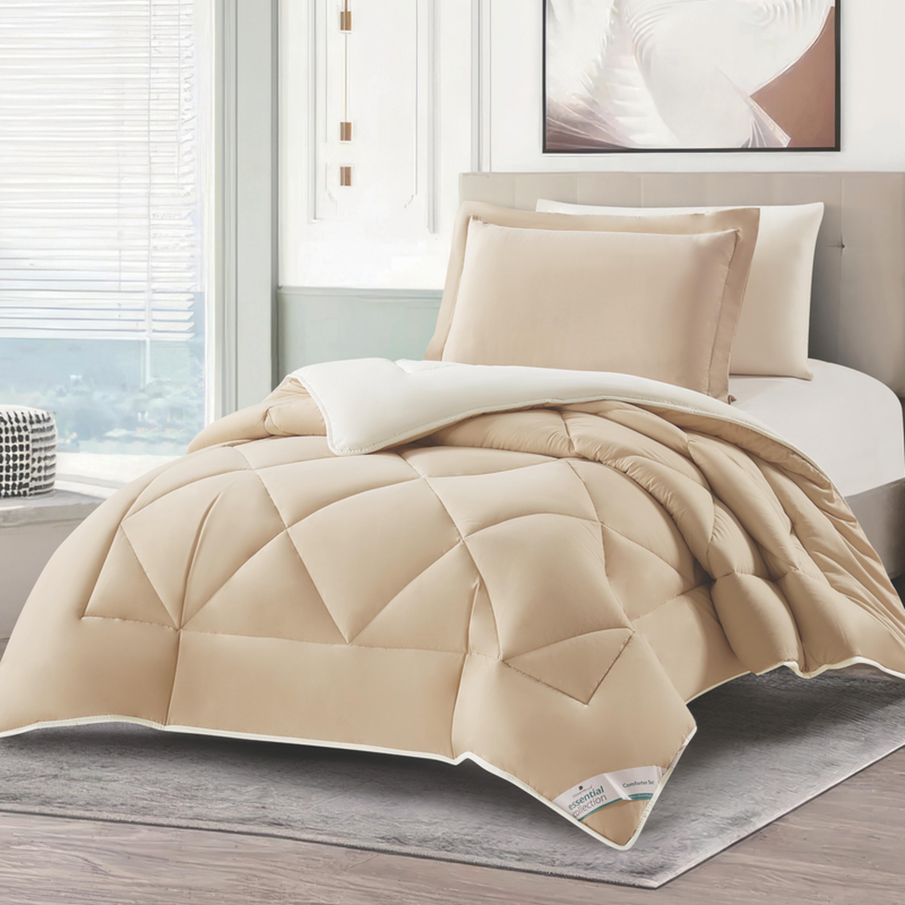 طقم لحاف توين مبطن 4 قطع من دوناتيلا - 170x230 سم-household-bedding-comfortersandbedspreads-comforters-image-1