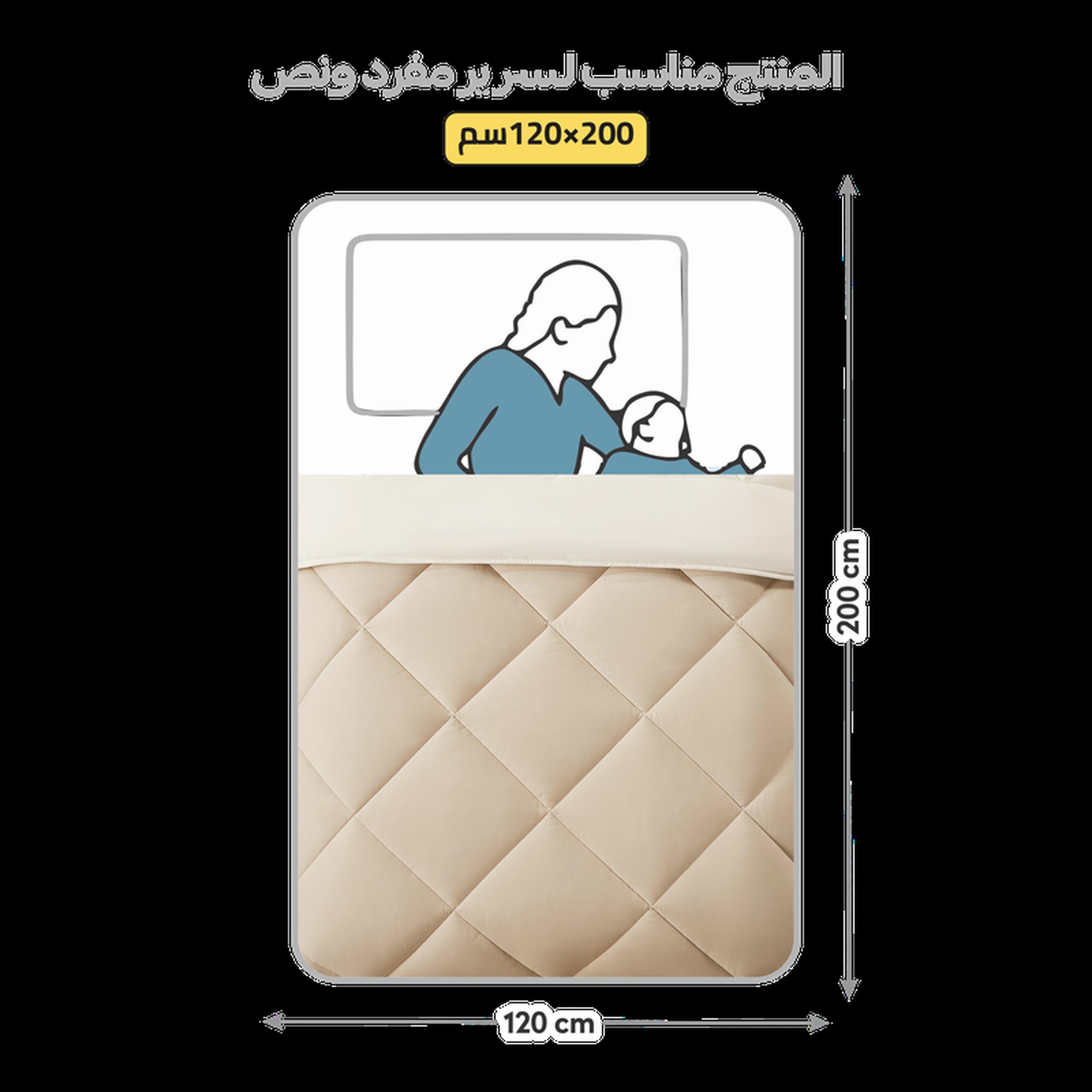 طقم لحاف توين مبطن 4 قطع من دوناتيلا - 170x230 سم-household-bedding-comfortersandbedspreads-comforters-image-2
