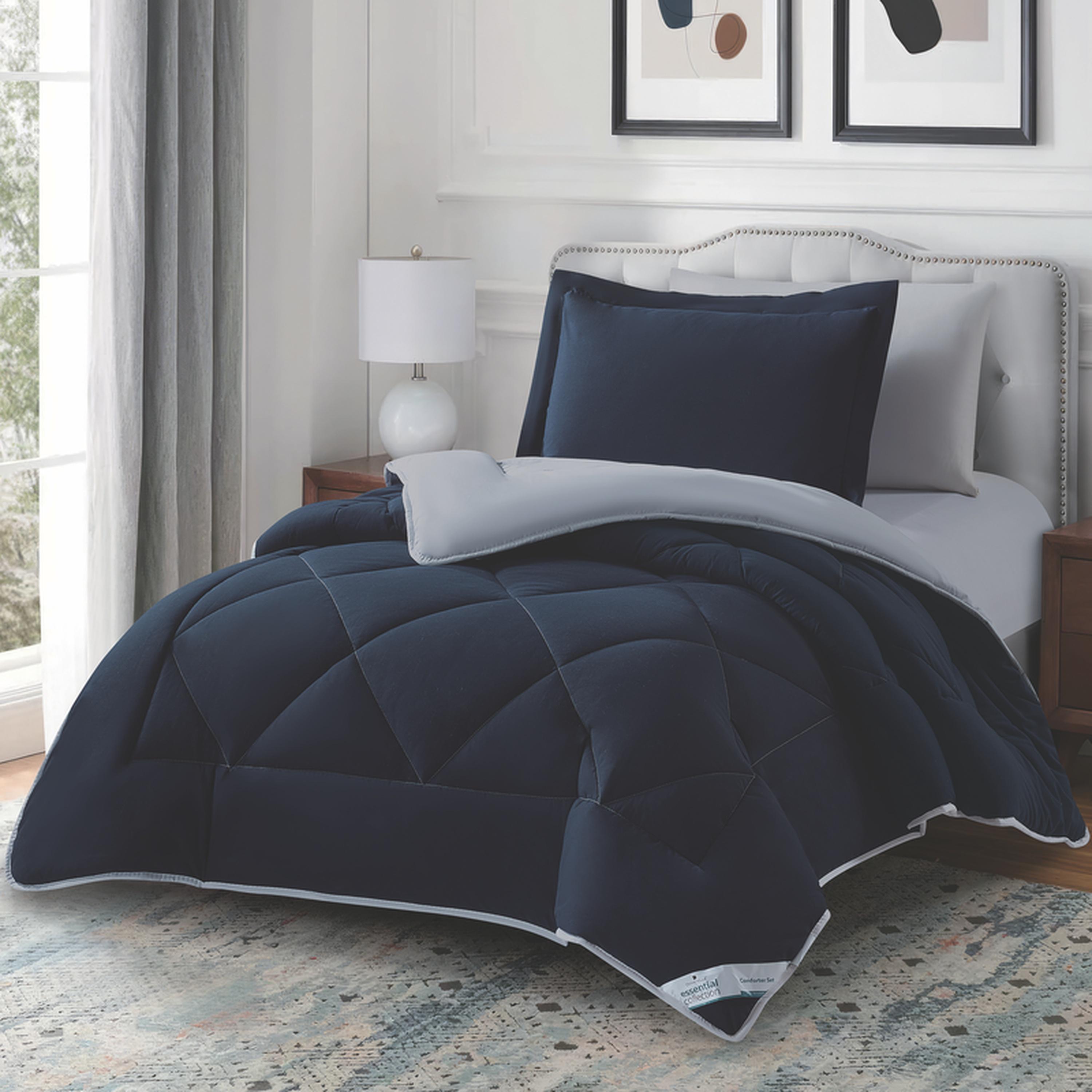 طقم لحاف توين مبطن 4 قطع من دوناتيلا - 170x230 سم-household-bedding-comfortersandbedspreads-comforters-image-1