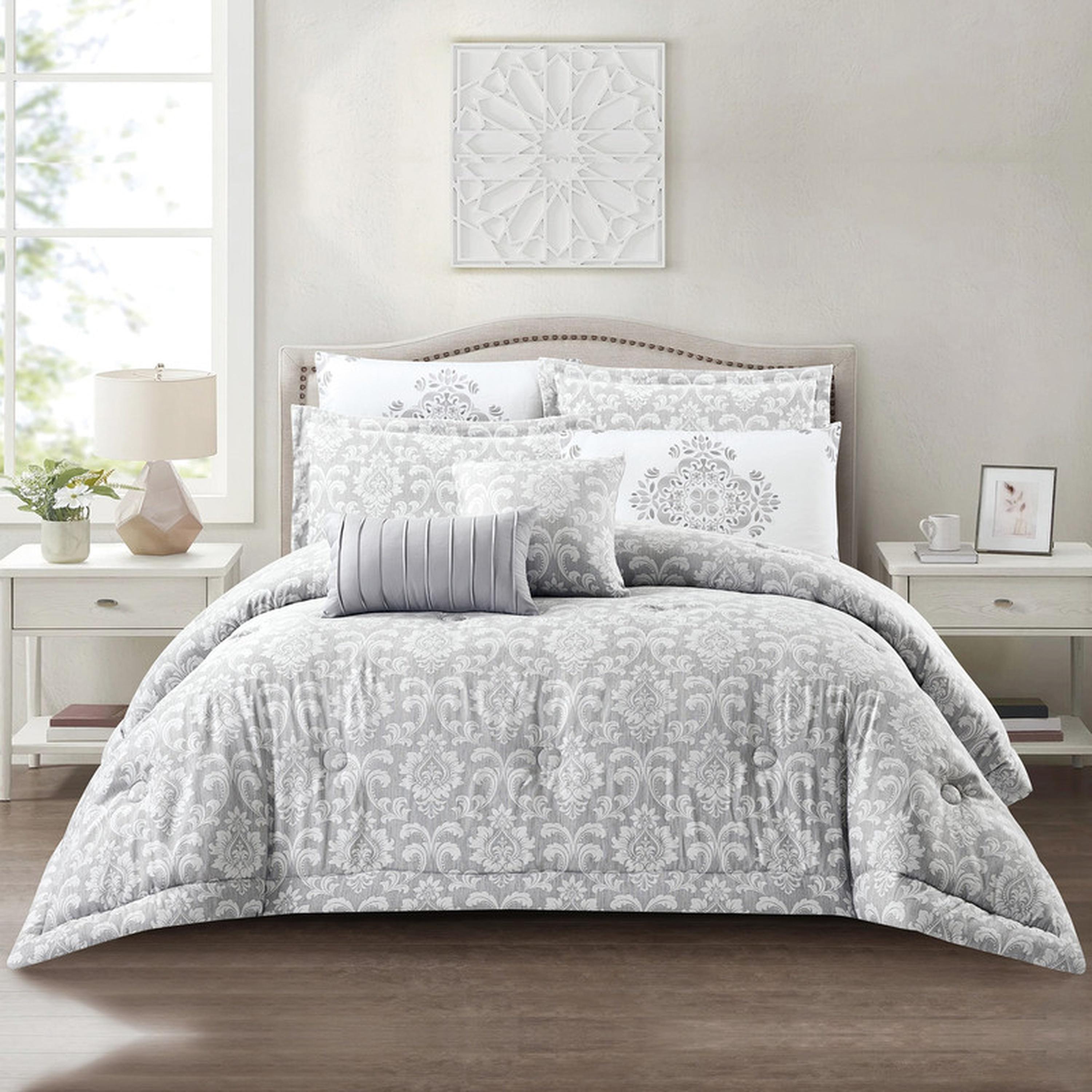 طقم لحاف توين بطبعات 5 قطع من دونتيلا - 170×230 سم-household-bedding-comfortersandbedspreads-comforters-image-3