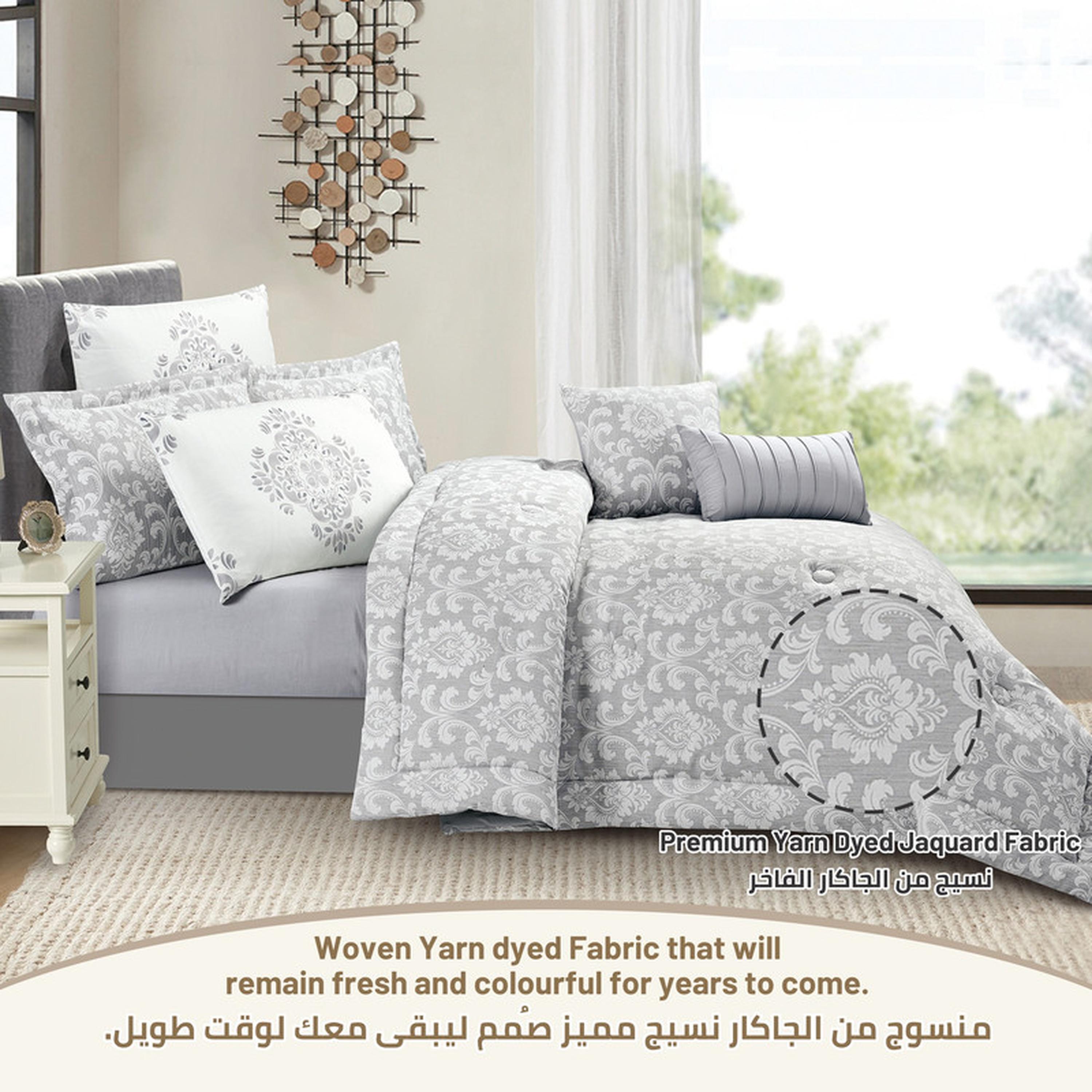 طقم لحاف توين بطبعات 5 قطع من دونتيلا - 170×230 سم-household-bedding-comfortersandbedspreads-comforters-image-2