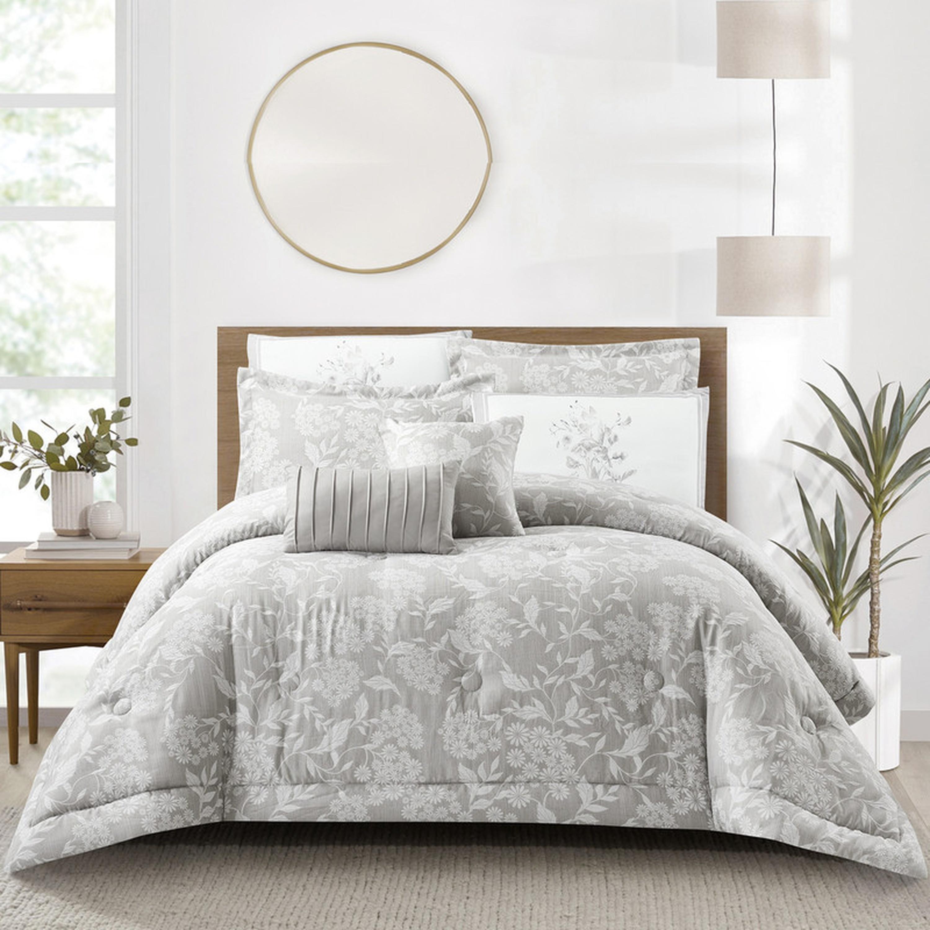 Printed 5-Piece Twin Comforter Set - 170x230 cms-household-bedding-comfortersandbedspreads-comforters-image-15
