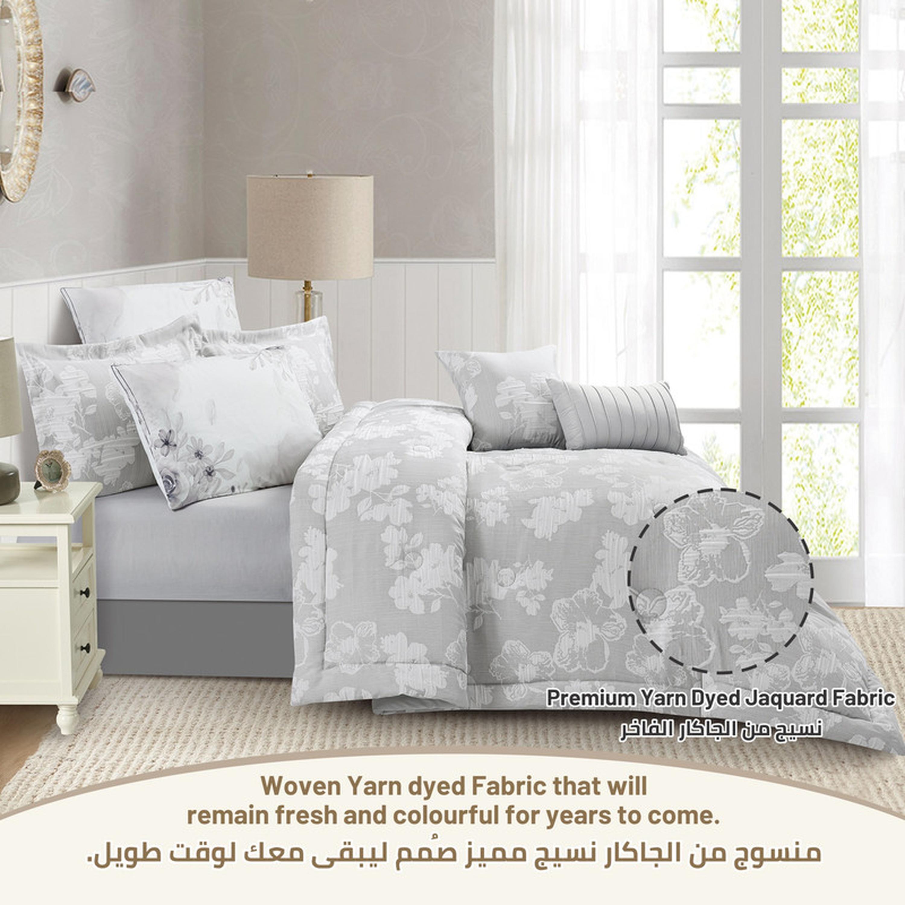 Printed 5-Piece Twin Comforter Set - 170x230 cms-household-bedding-comfortersandbedspreads-comforters-image-23