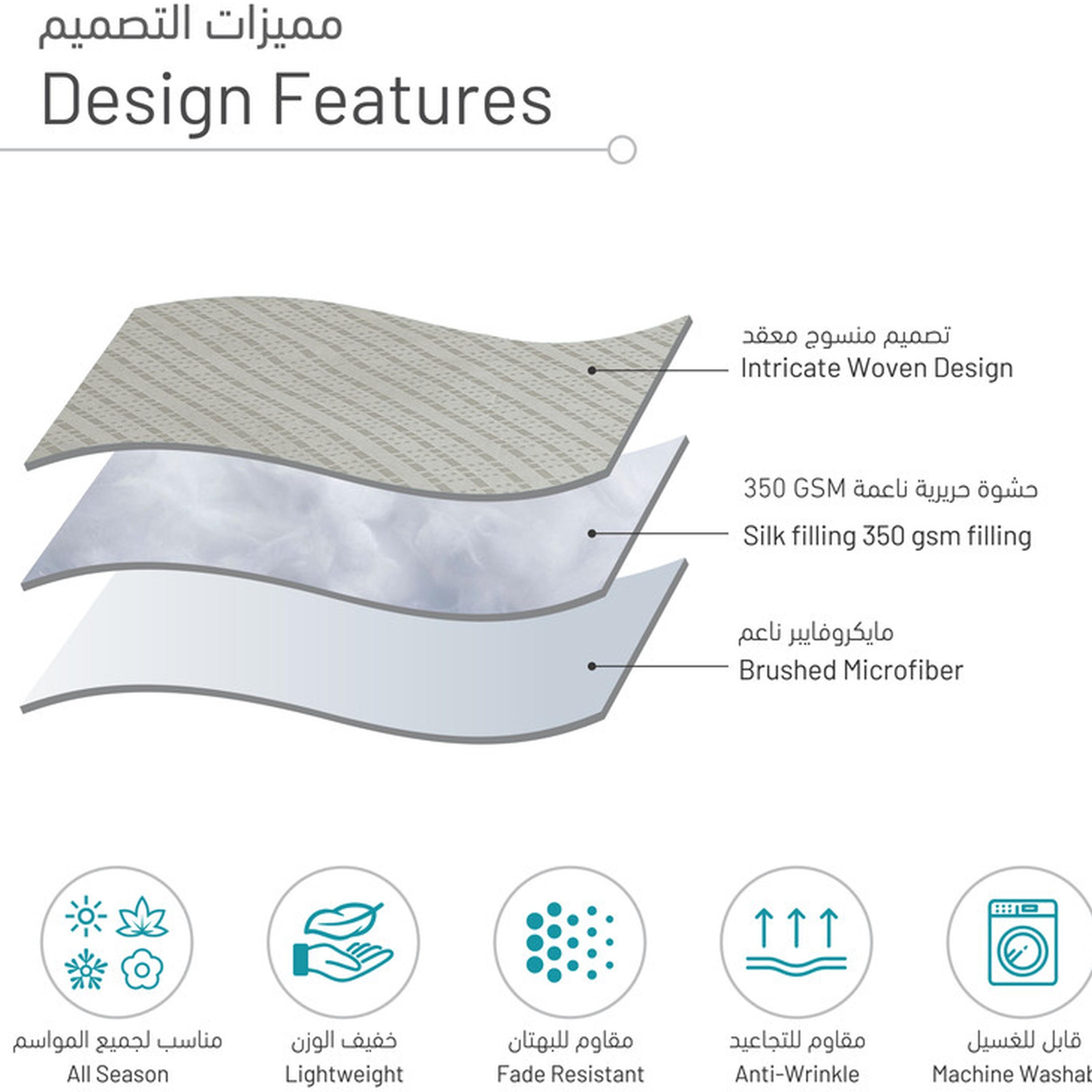 Striped 6-Piece King Comforter Set - 240x260 cms-household-bedding-comfortersandbedspreads-comforters-image-14