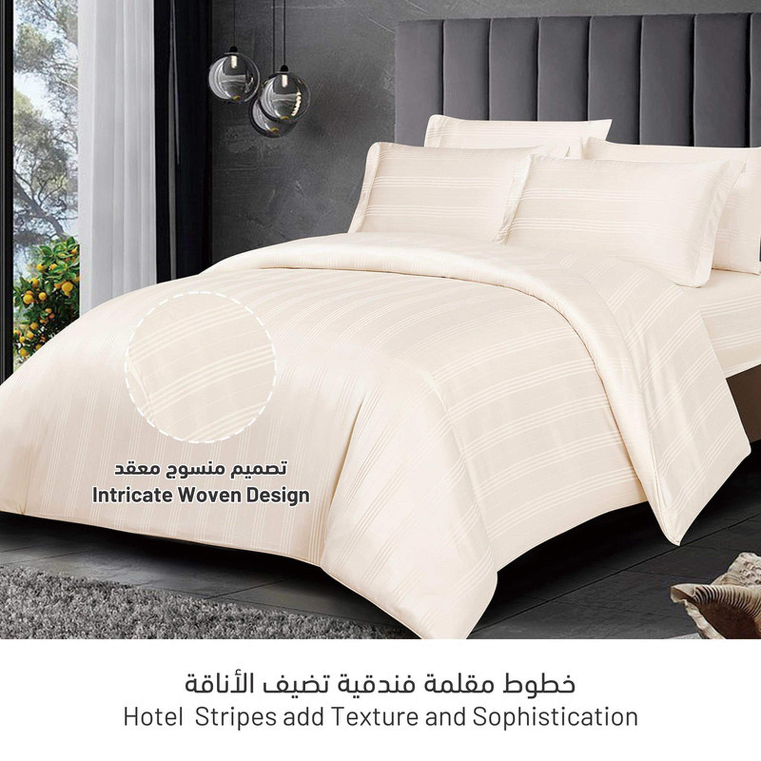 Striped 6-Piece King Comforter Set - 240x260 cms-household-bedding-comfortersandbedspreads-comforters-image-30