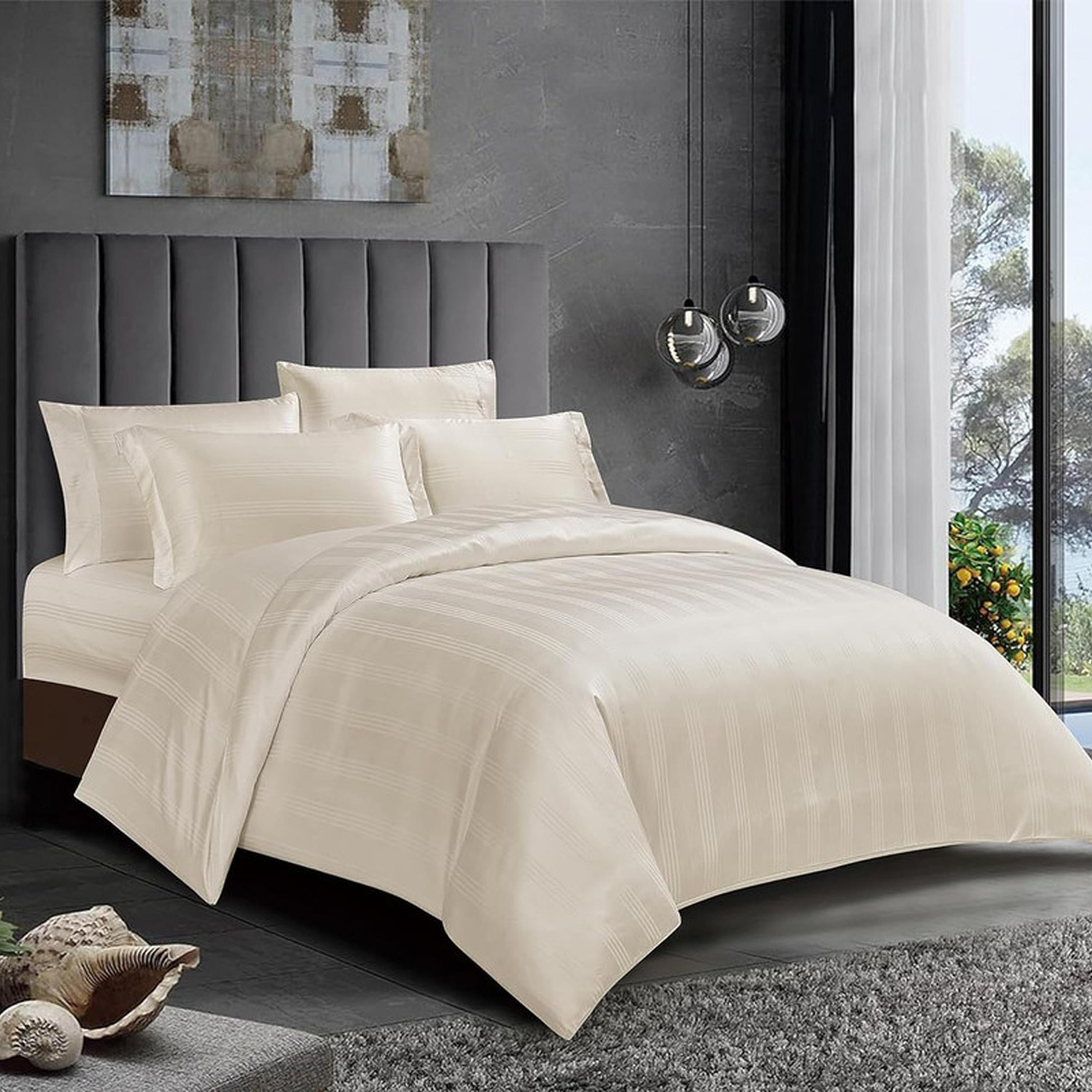 Striped 6-Piece King Comforter Set - 240x260 cms-household-bedding-comfortersandbedspreads-comforters-image-36