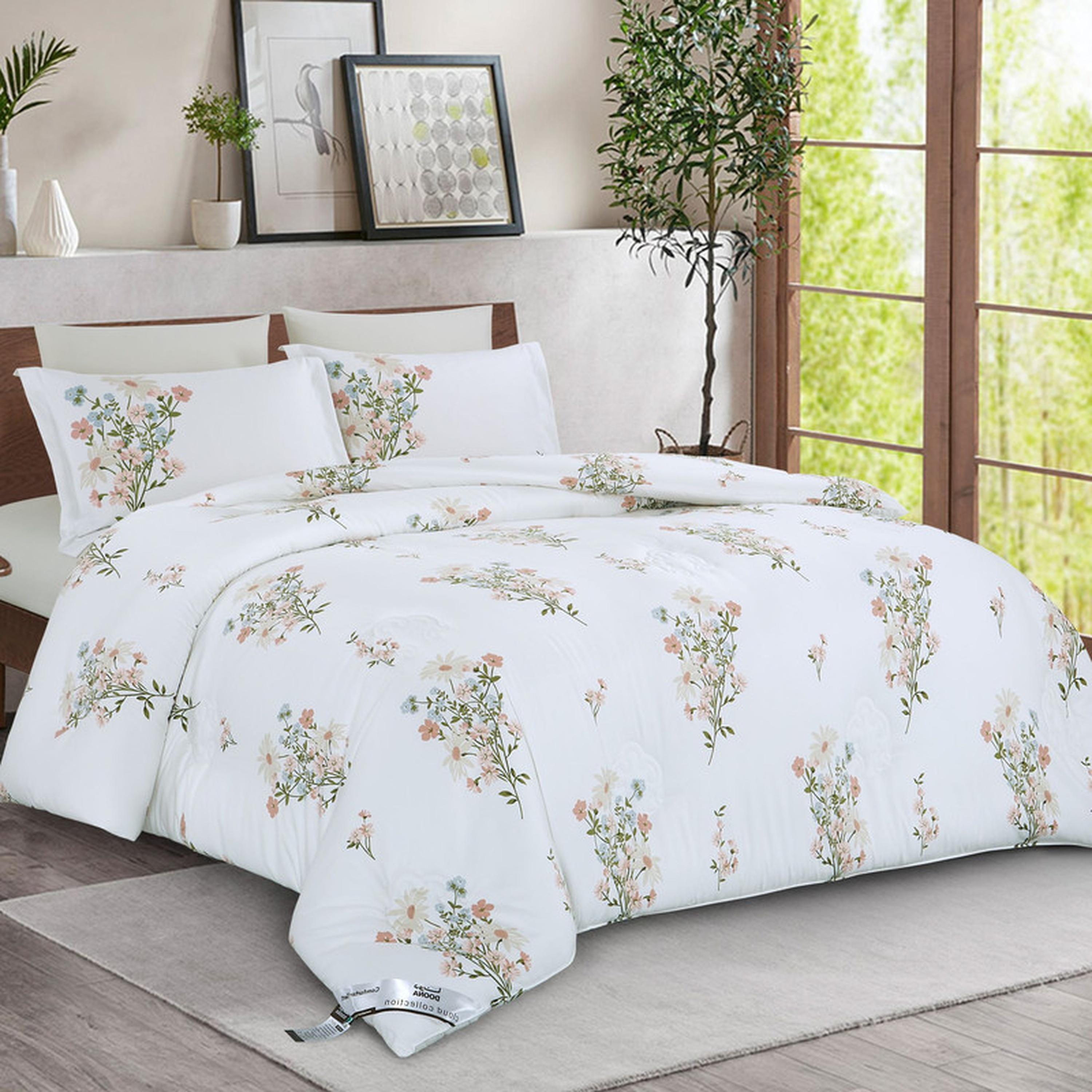 Floral Print Comforter Bedding Set-household-bedding-comfortersandbedspreads-comforters-image-86