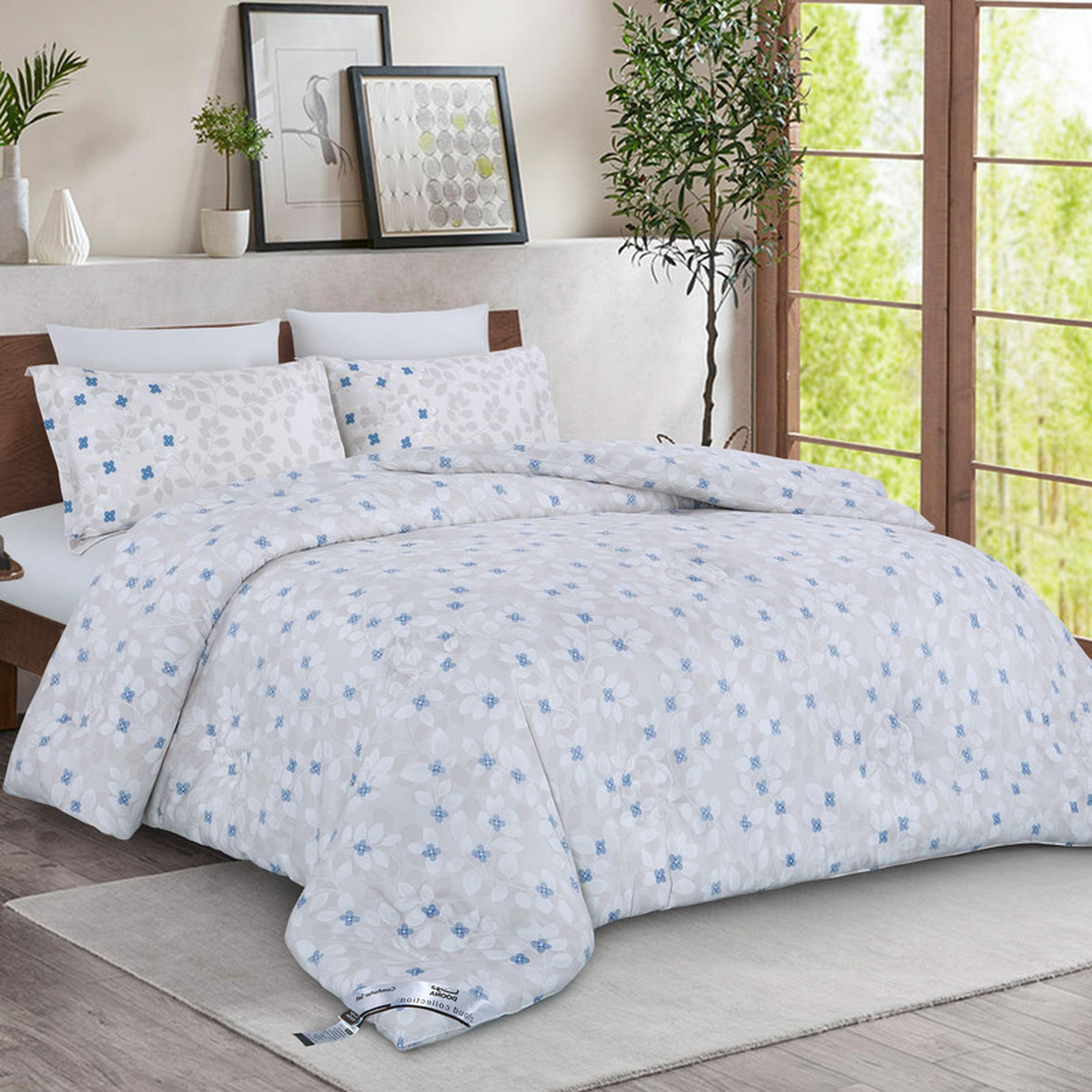 Floral Print Comforter Bedding Set-household-bedding-comfortersandbedspreads-comforters-image-93