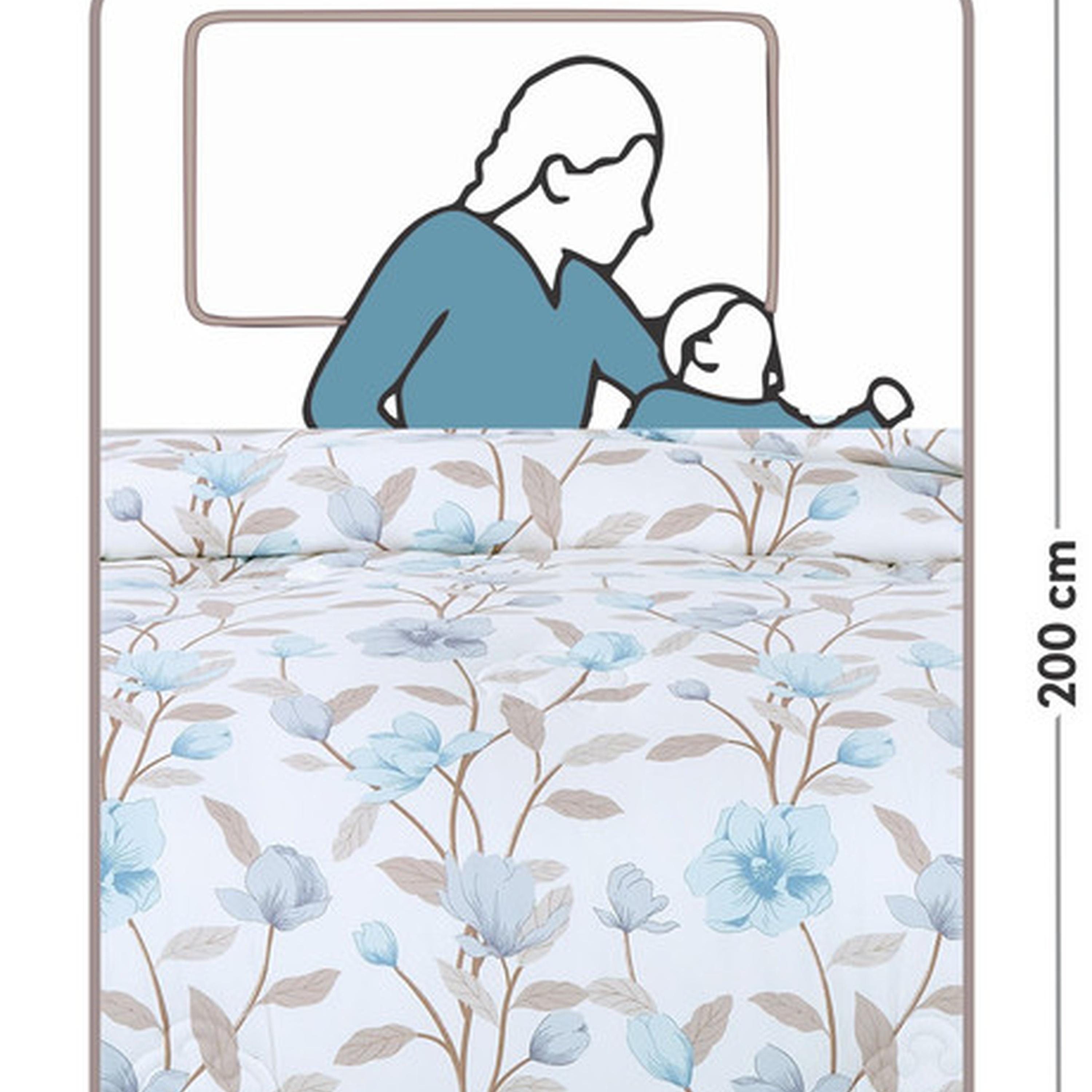 Floral Print Comforter Bedding Set-household-bedding-comfortersandbedspreads-comforters-image-101