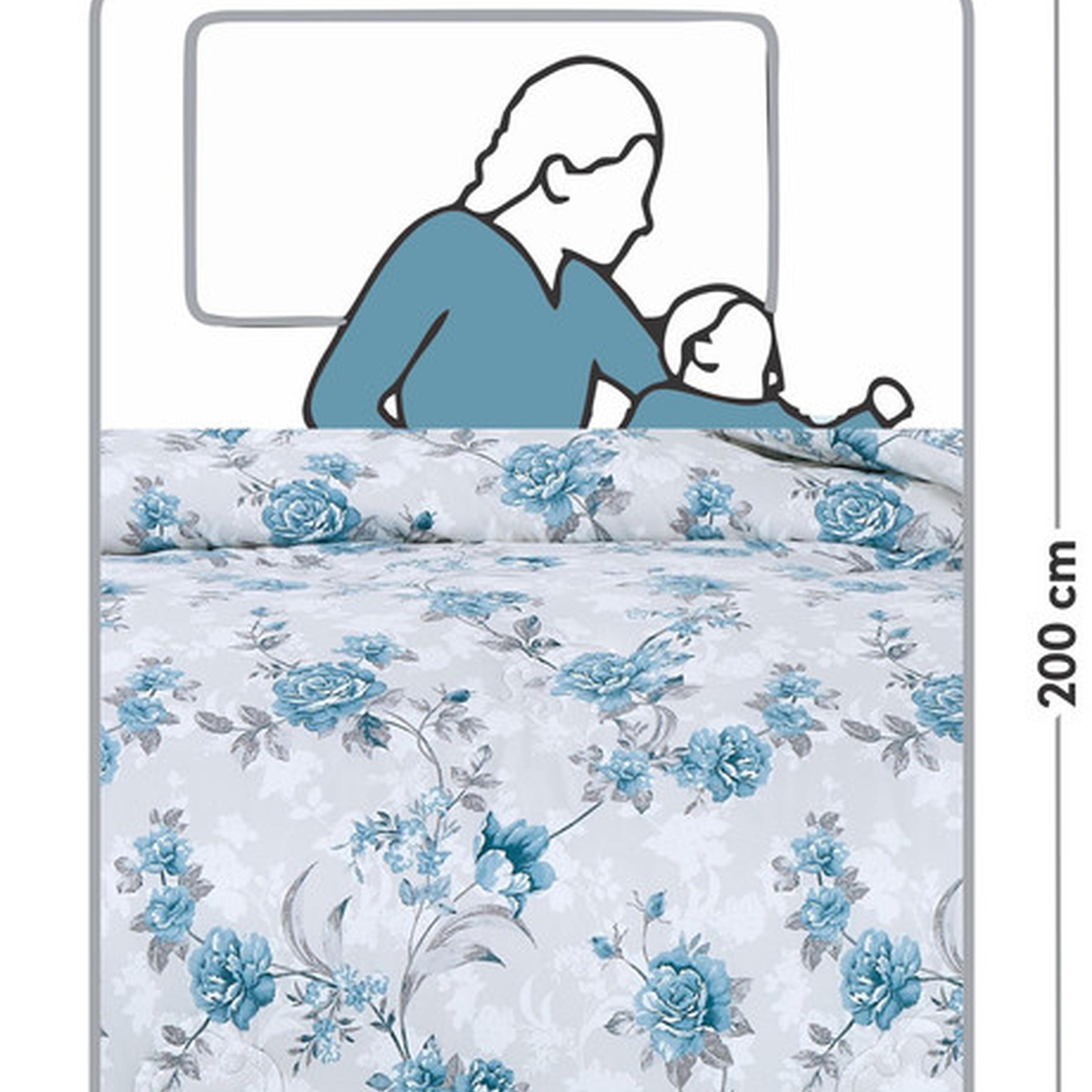 Floral Print Comforter Bedding Set-household-bedding-comfortersandbedspreads-comforters-image-108