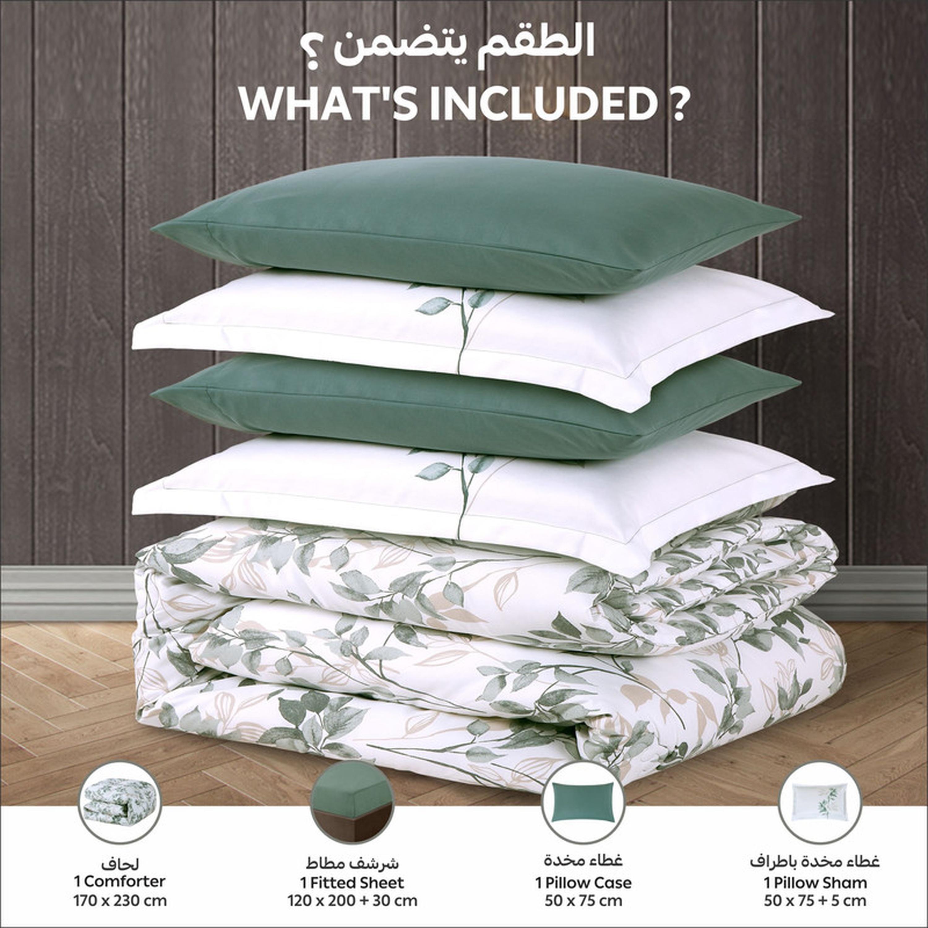 Floral Print Comforter Bedding Set-household-bedding-comfortersandbedspreads-comforters-image-116