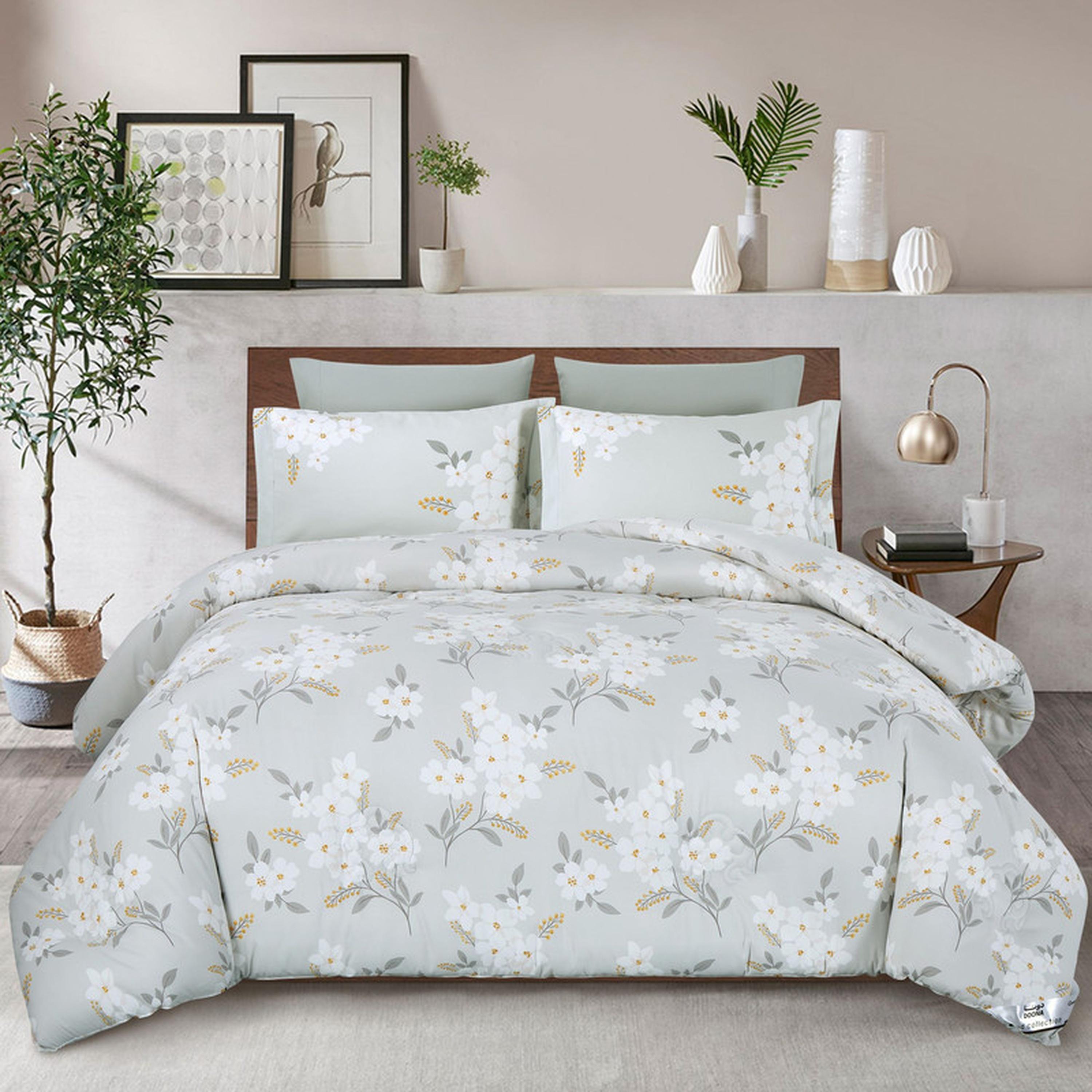 Floral Print Comforter Bedding Set-household-bedding-comfortersandbedspreads-comforters-image-120