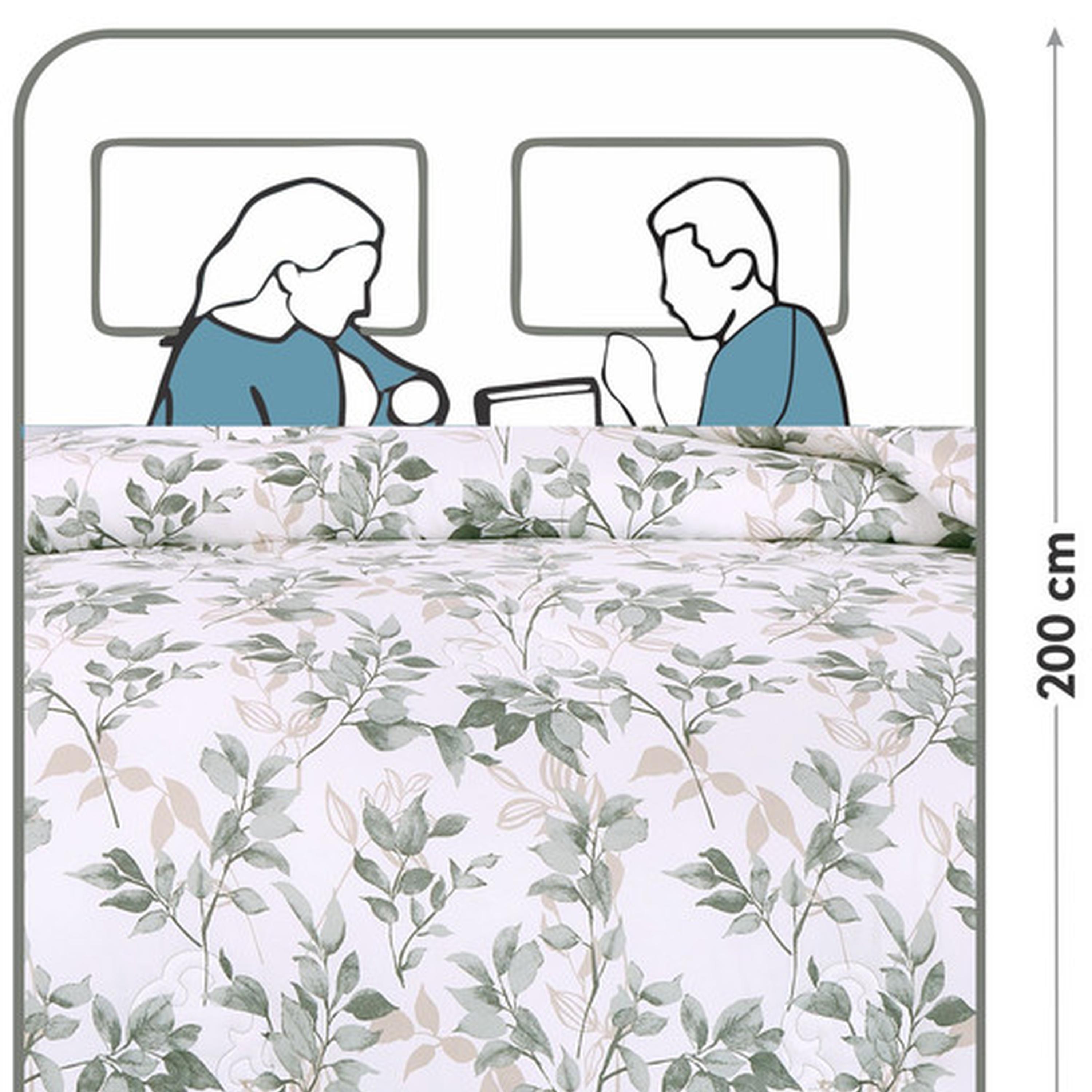 Floral Print 4-Piece Twin Comforter Set - 170x230 cms-household-bedding-comfortersandbedspreads-comforters-image-122