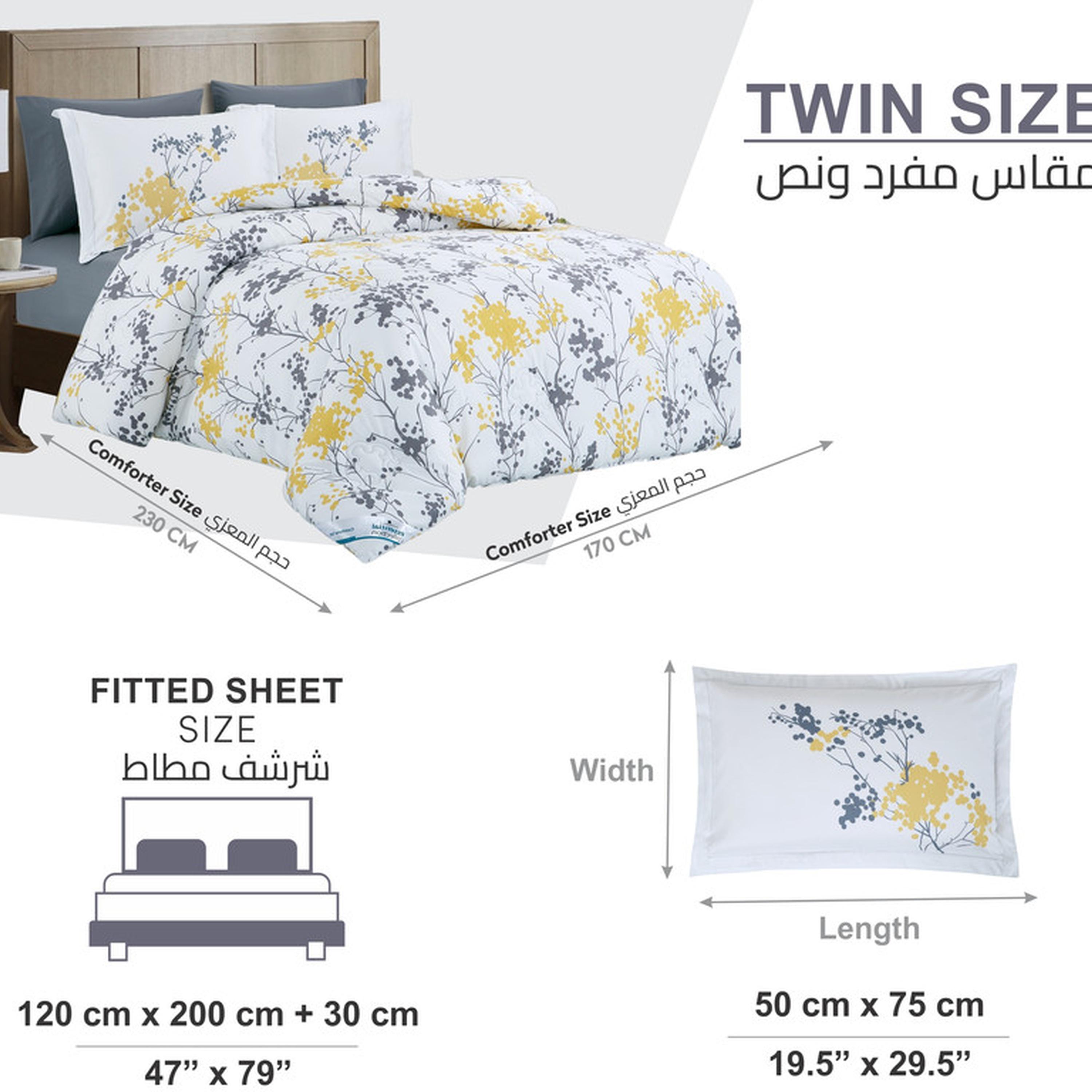 Floral Print Comforter Bedding Set-household-bedding-comfortersandbedspreads-comforters-image-129