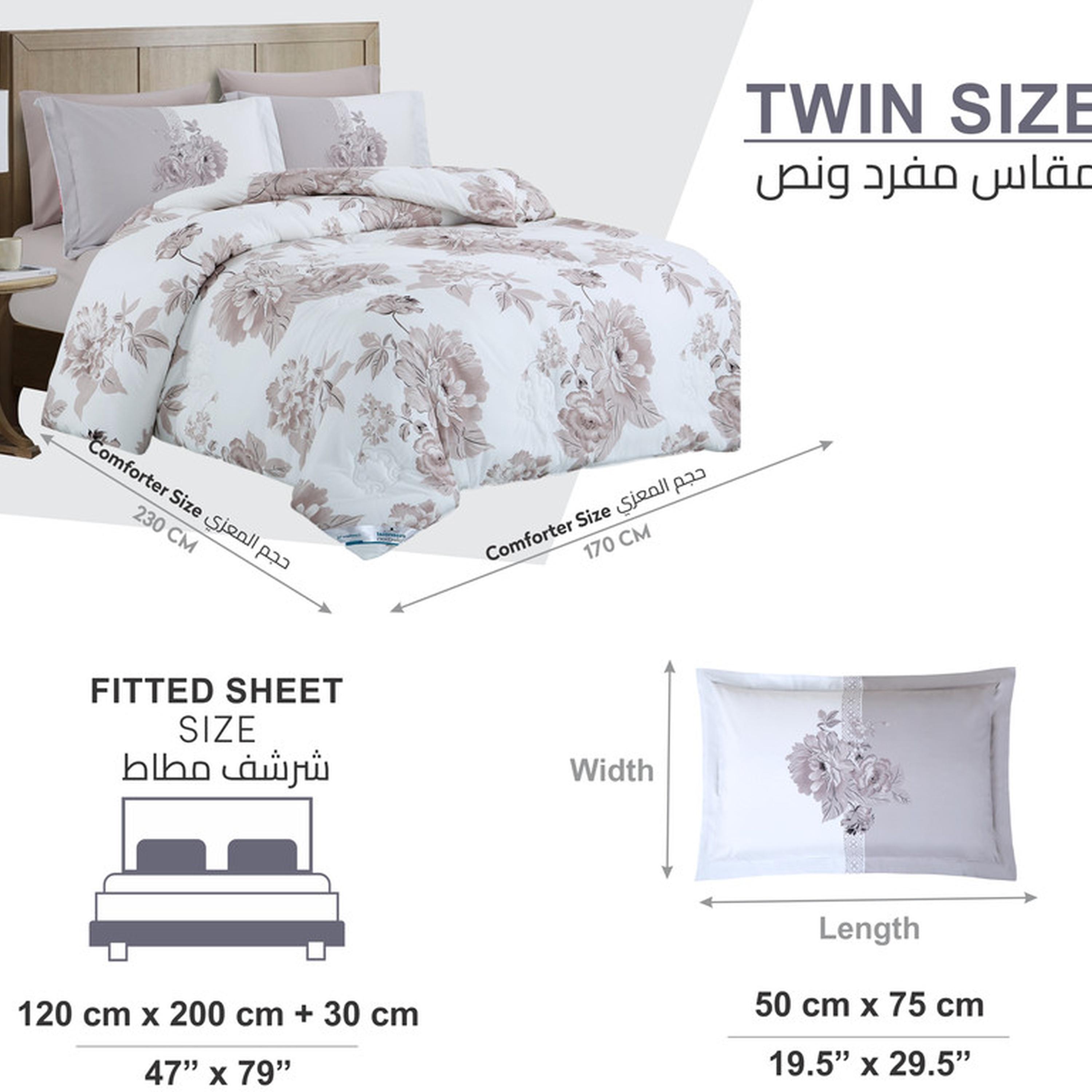 Floral Print Comforter Bedding Set-household-bedding-comfortersandbedspreads-comforters-image-136