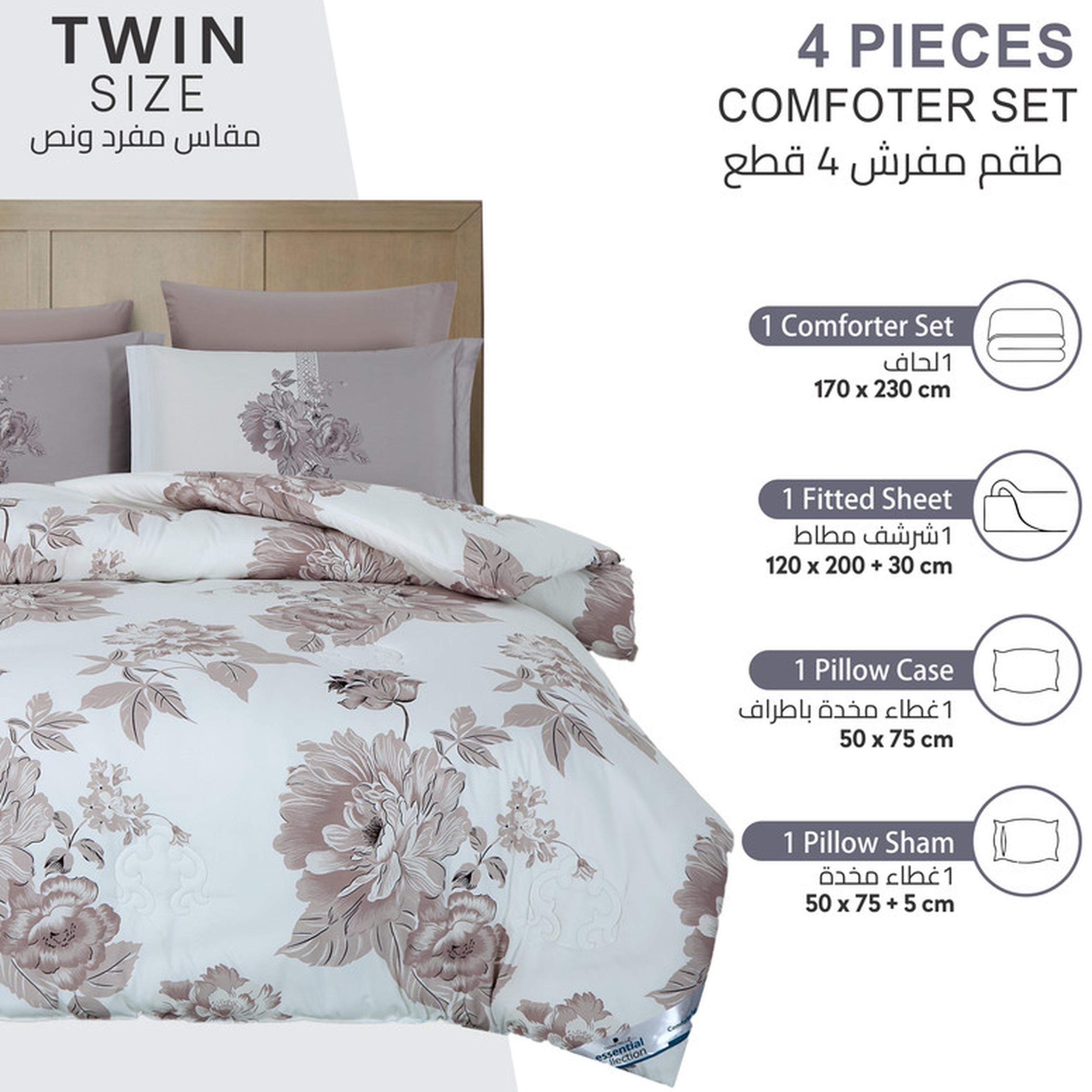 Floral Print Comforter Bedding Set-household-bedding-comfortersandbedspreads-comforters-image-137