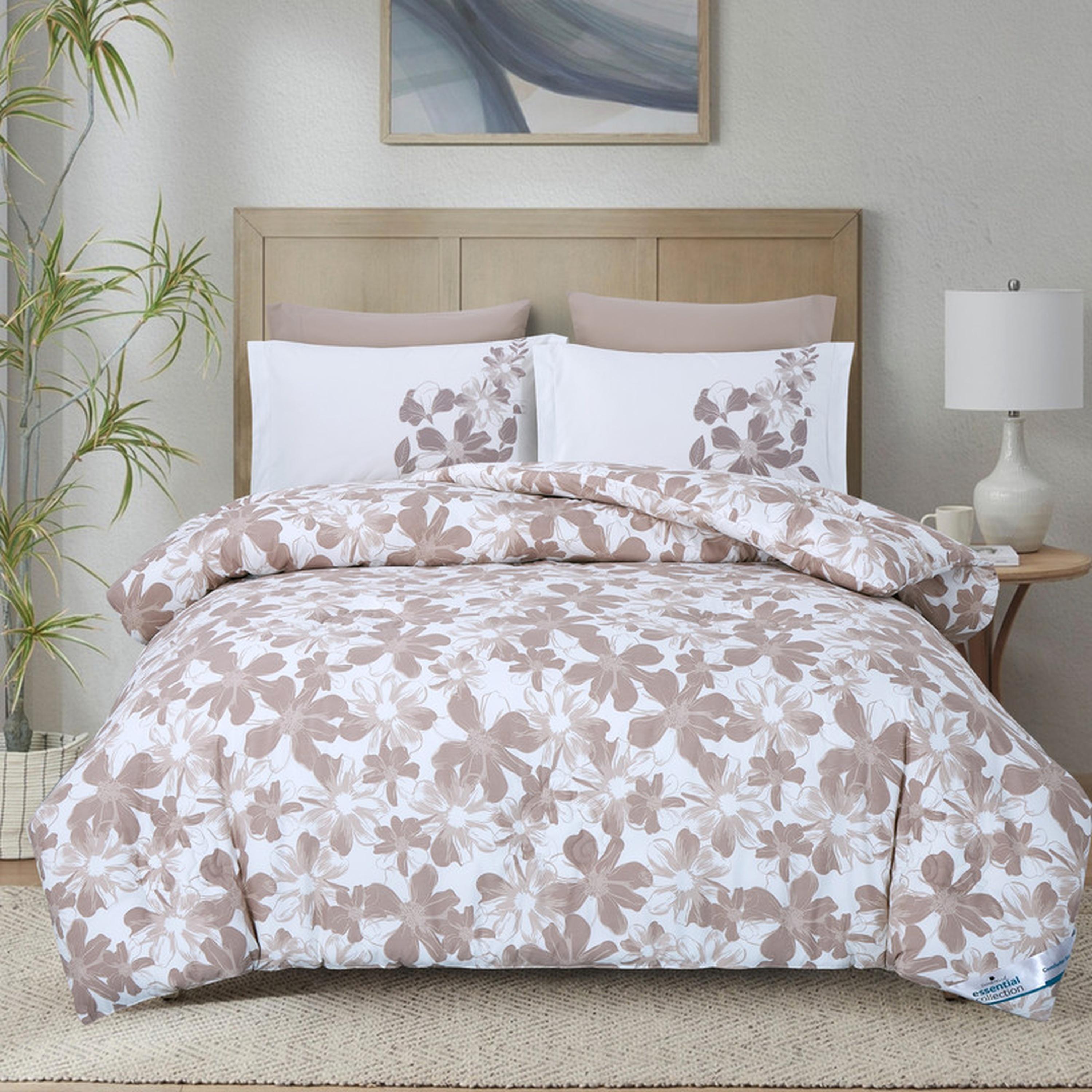 Floral Print Comforter Bedding Set-household-bedding-comfortersandbedspreads-comforters-image-141