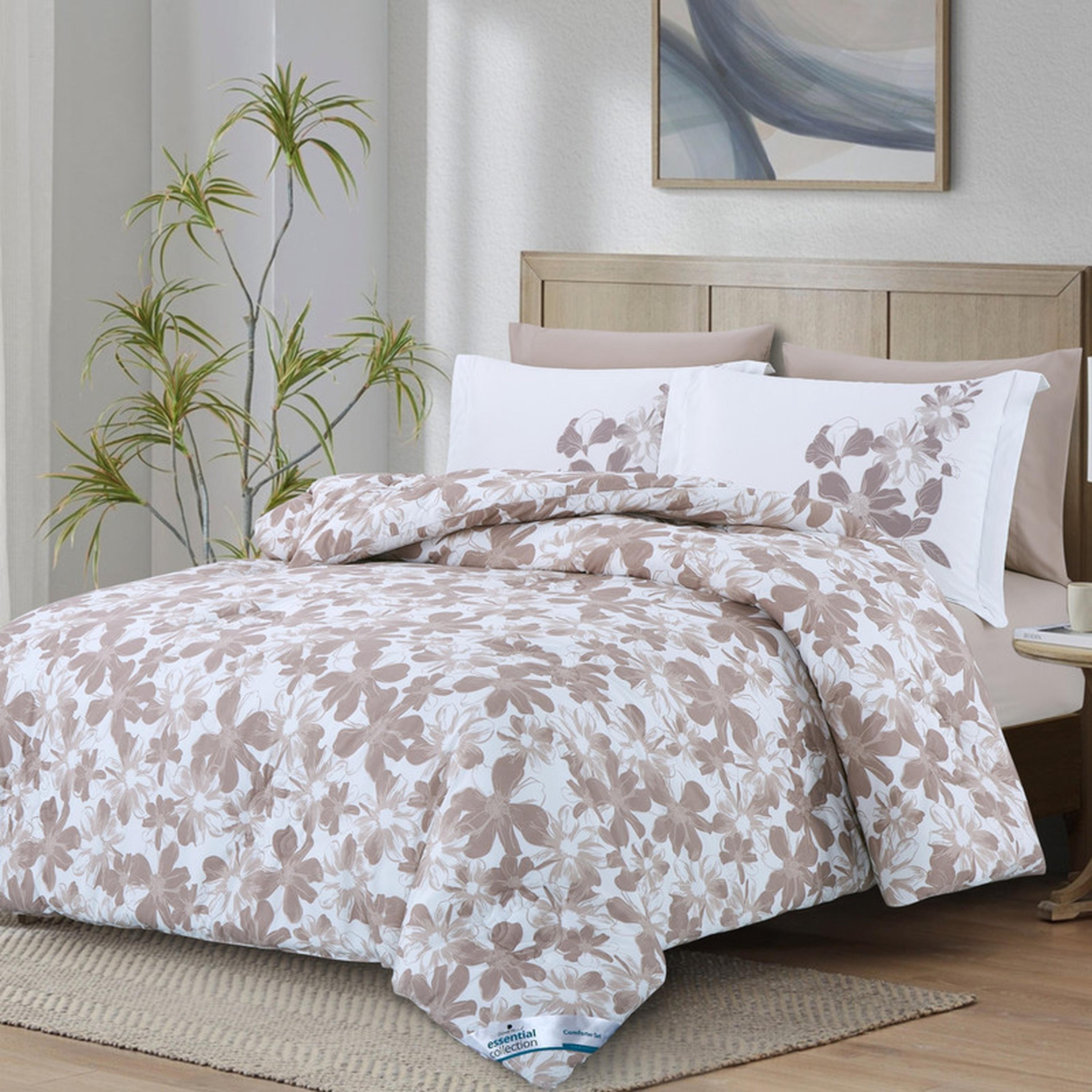 Floral Print Comforter Bedding Set-household-bedding-comfortersandbedspreads-comforters-image-142