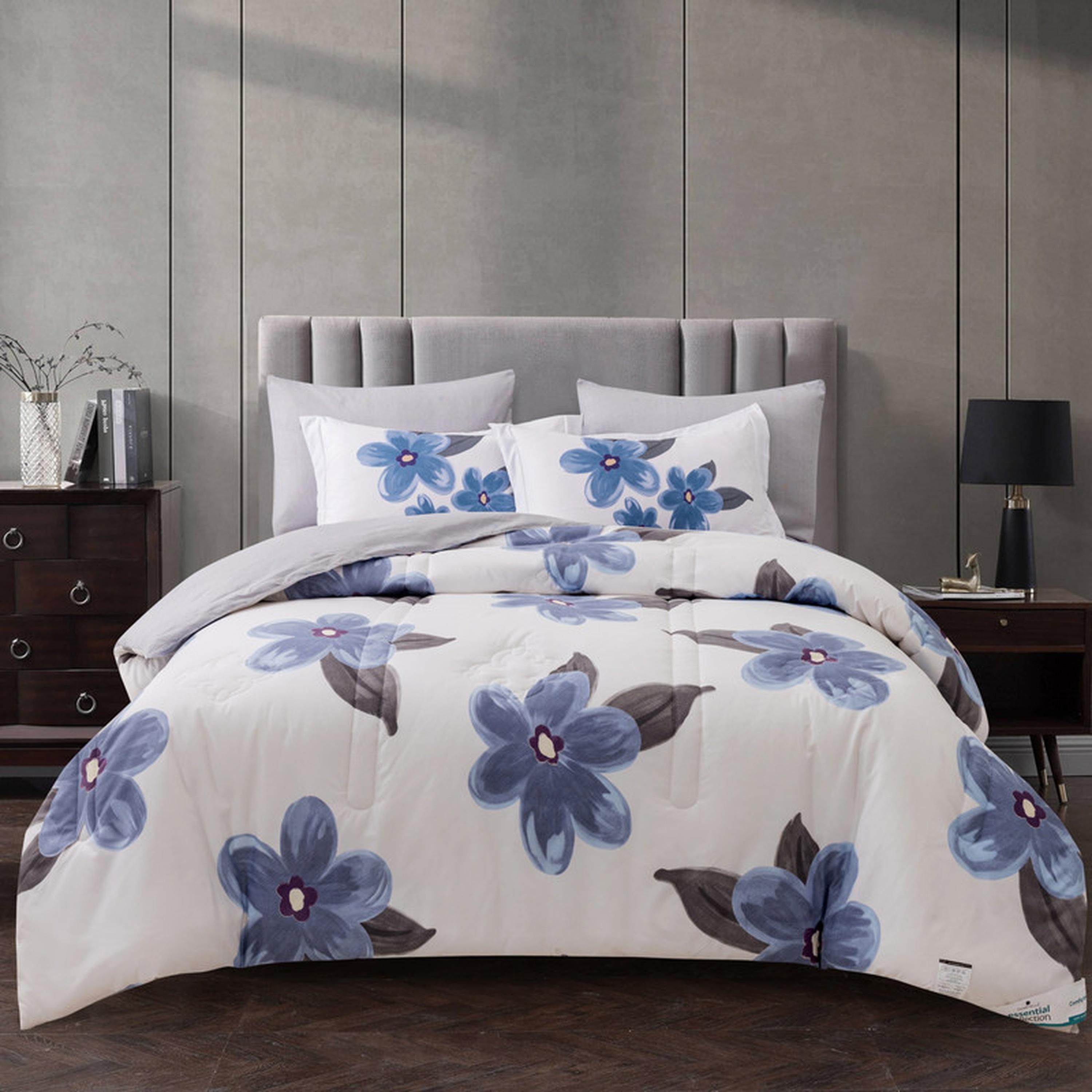 طقم لحاف كينج مربعات 6 قطع من دونتيلا - 240×260 سم-household-bedding-comfortersandbedspreads-comforters-image-29