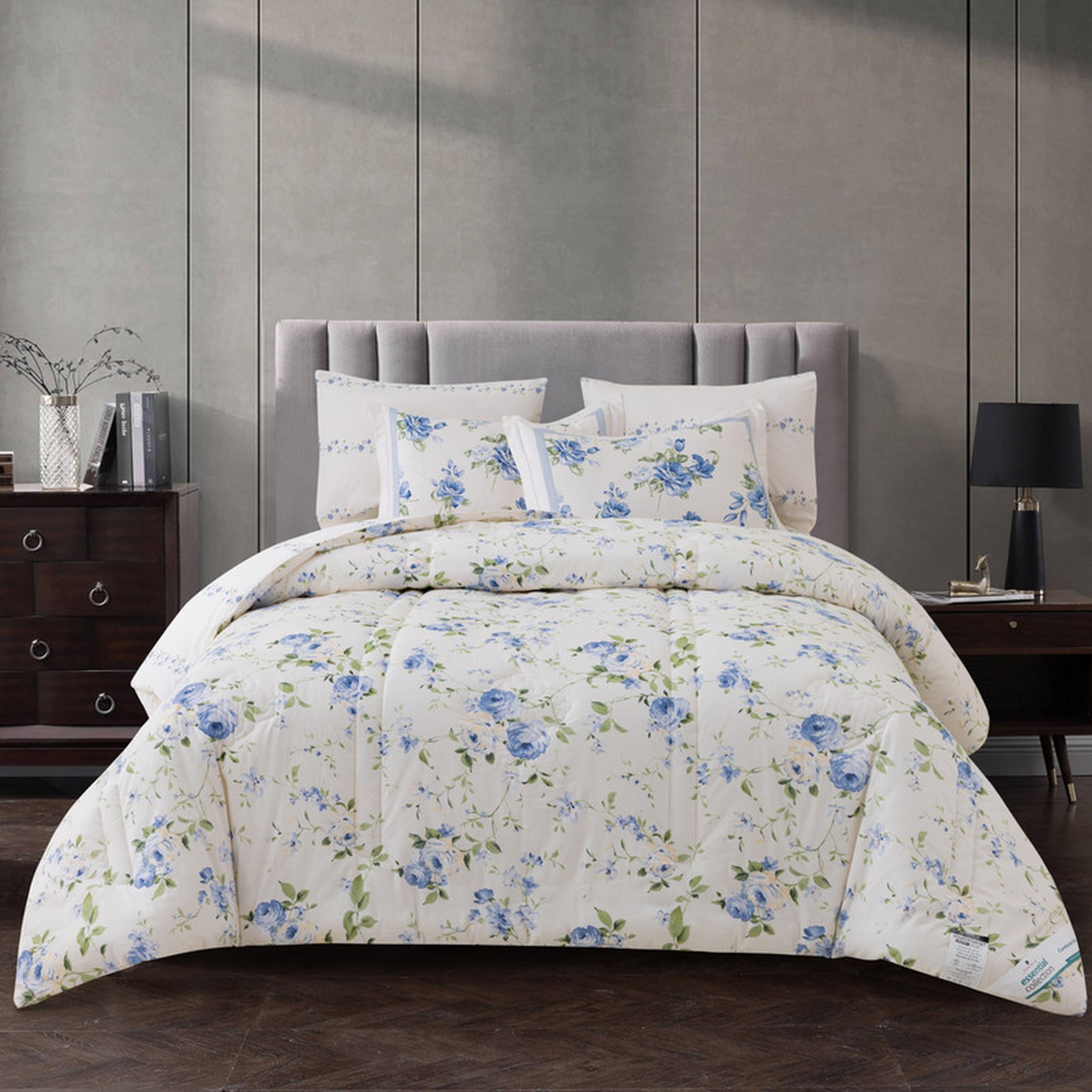 طقم لحاف كينج مربعات 6 قطع من دونتيلا - 240×260 سم-household-bedding-comfortersandbedspreads-comforters-image-49