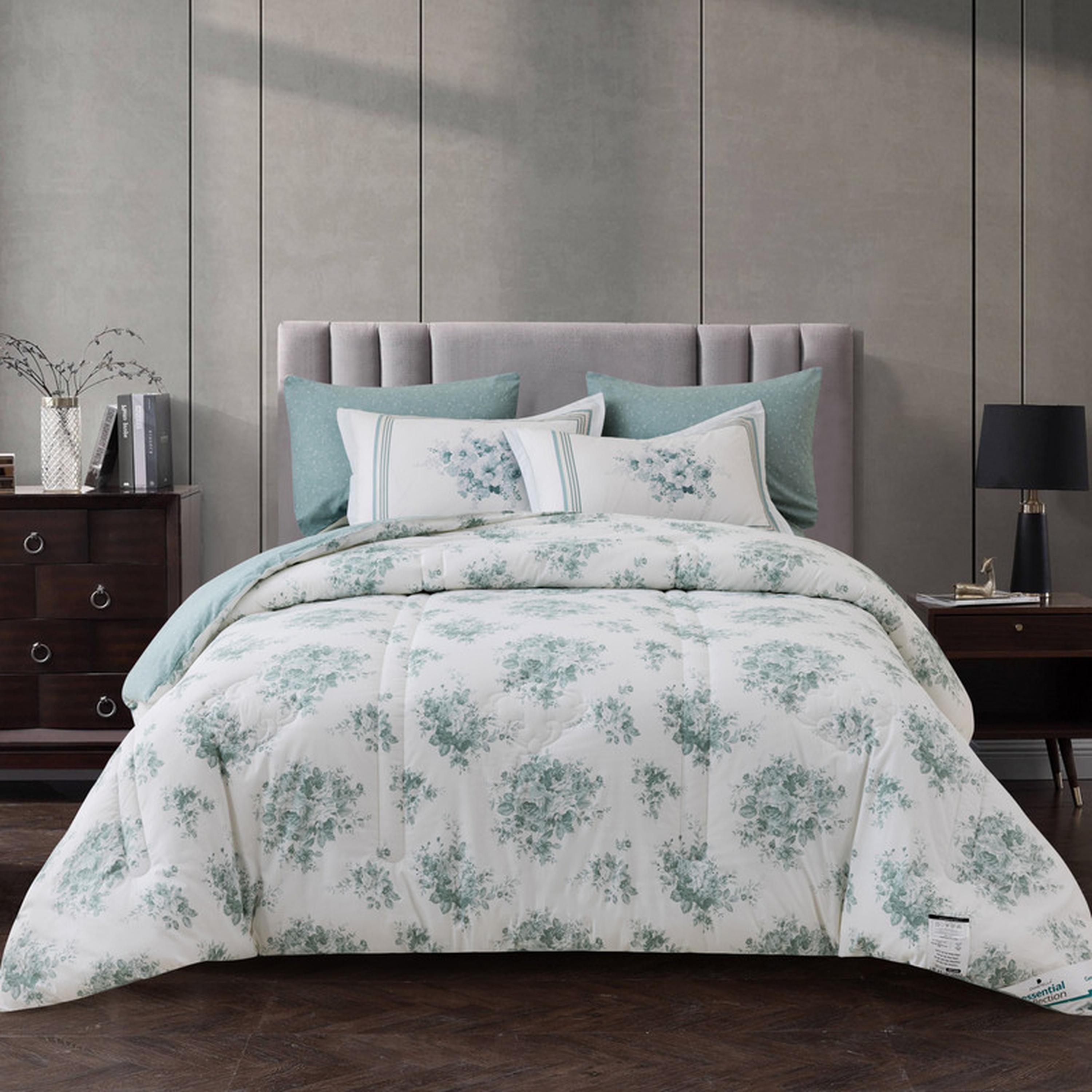 طقم لحاف كينج مربعات 6 قطع من دونتيلا - 240×260 سم-household-bedding-comfortersandbedspreads-comforters-image-56