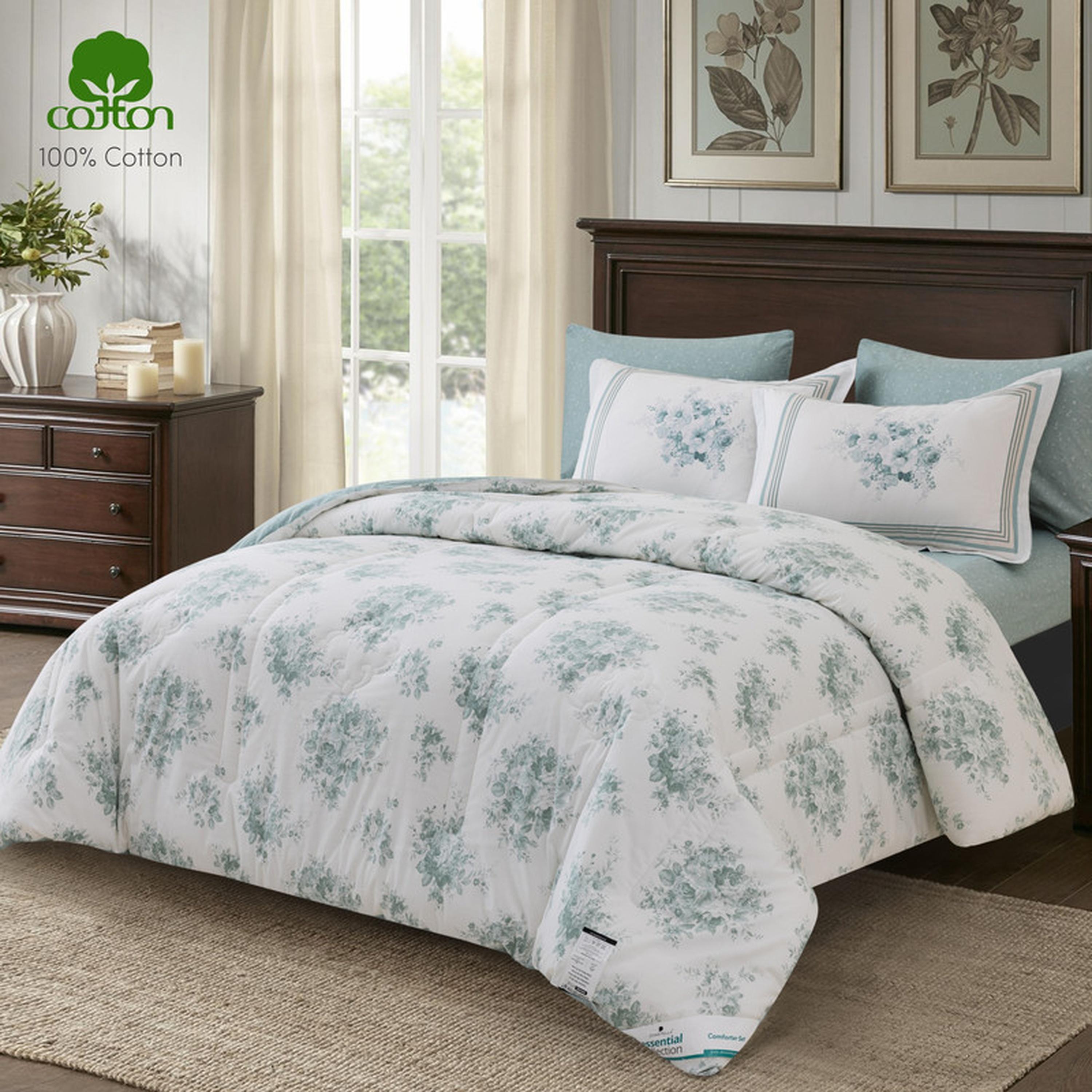 طقم لحاف كينج مربعات 6 قطع من دونتيلا - 240×260 سم-household-bedding-comfortersandbedspreads-comforters-image-57