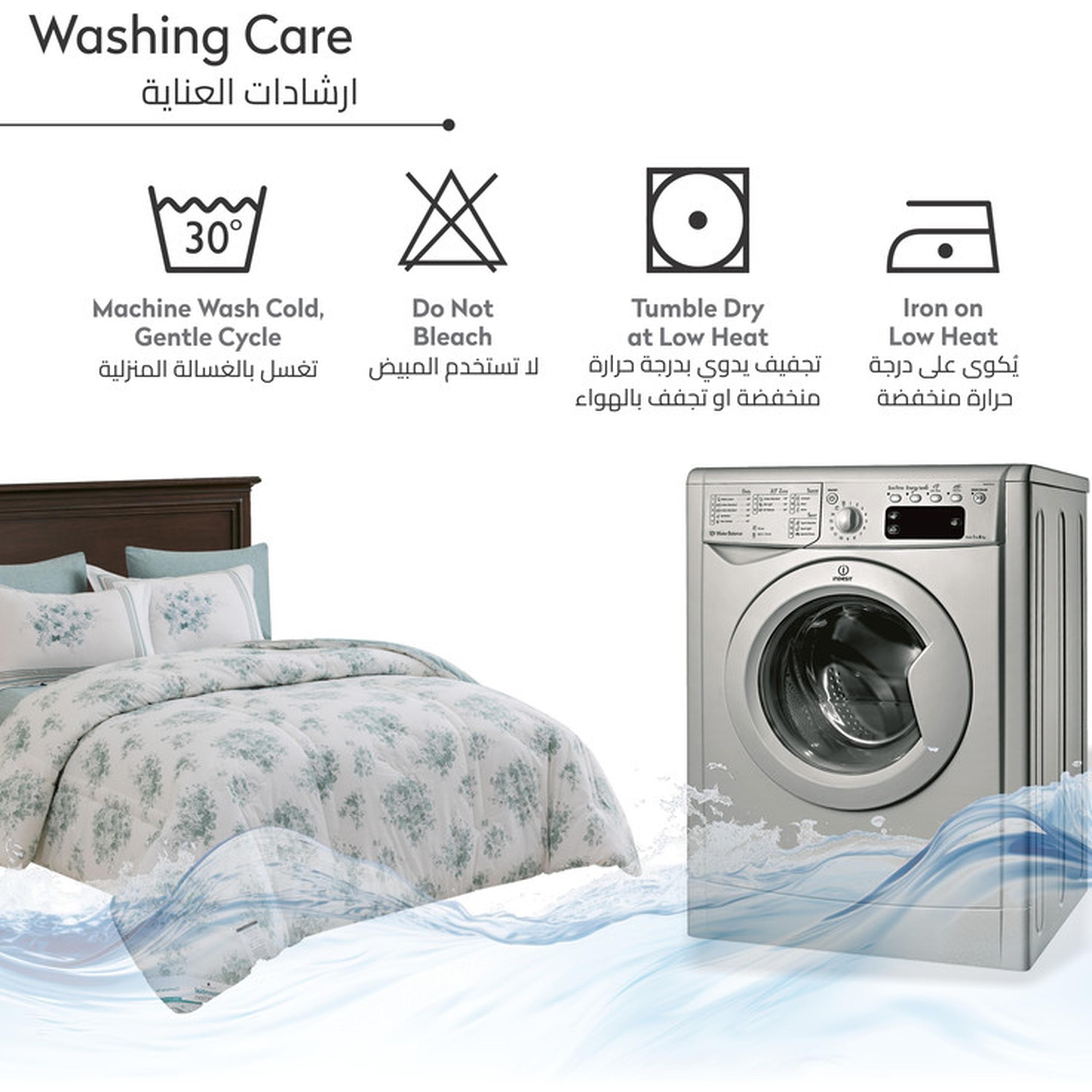 طقم لحاف كينج مربعات 6 قطع من دونتيلا - 240×260 سم-household-bedding-comfortersandbedspreads-comforters-image-62