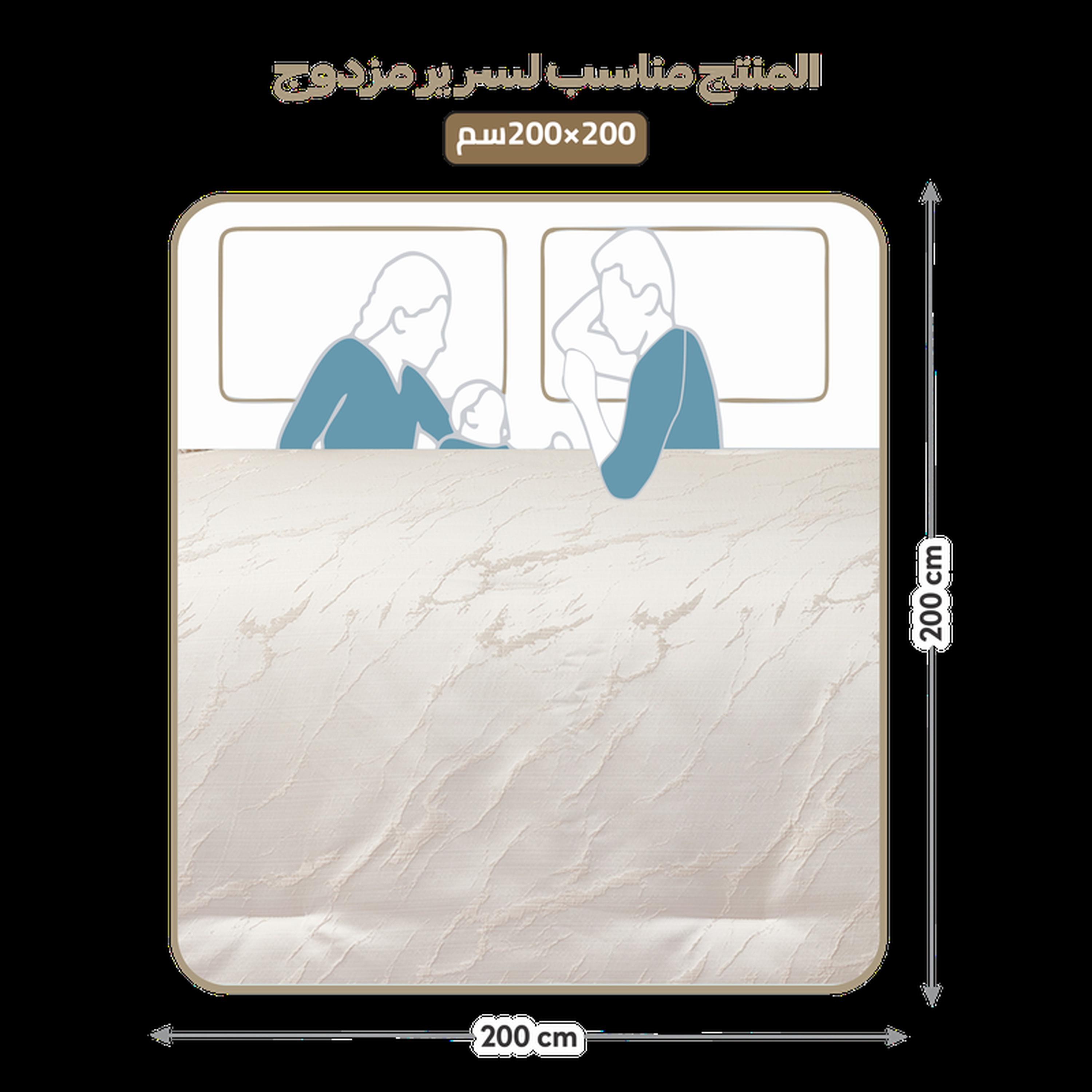 طقم لحاف بطبعات 8 قطع كينج من دونيتيلا - 260×240 سم-household-bedding-comfortersandbedspreads-comforters-image-17
