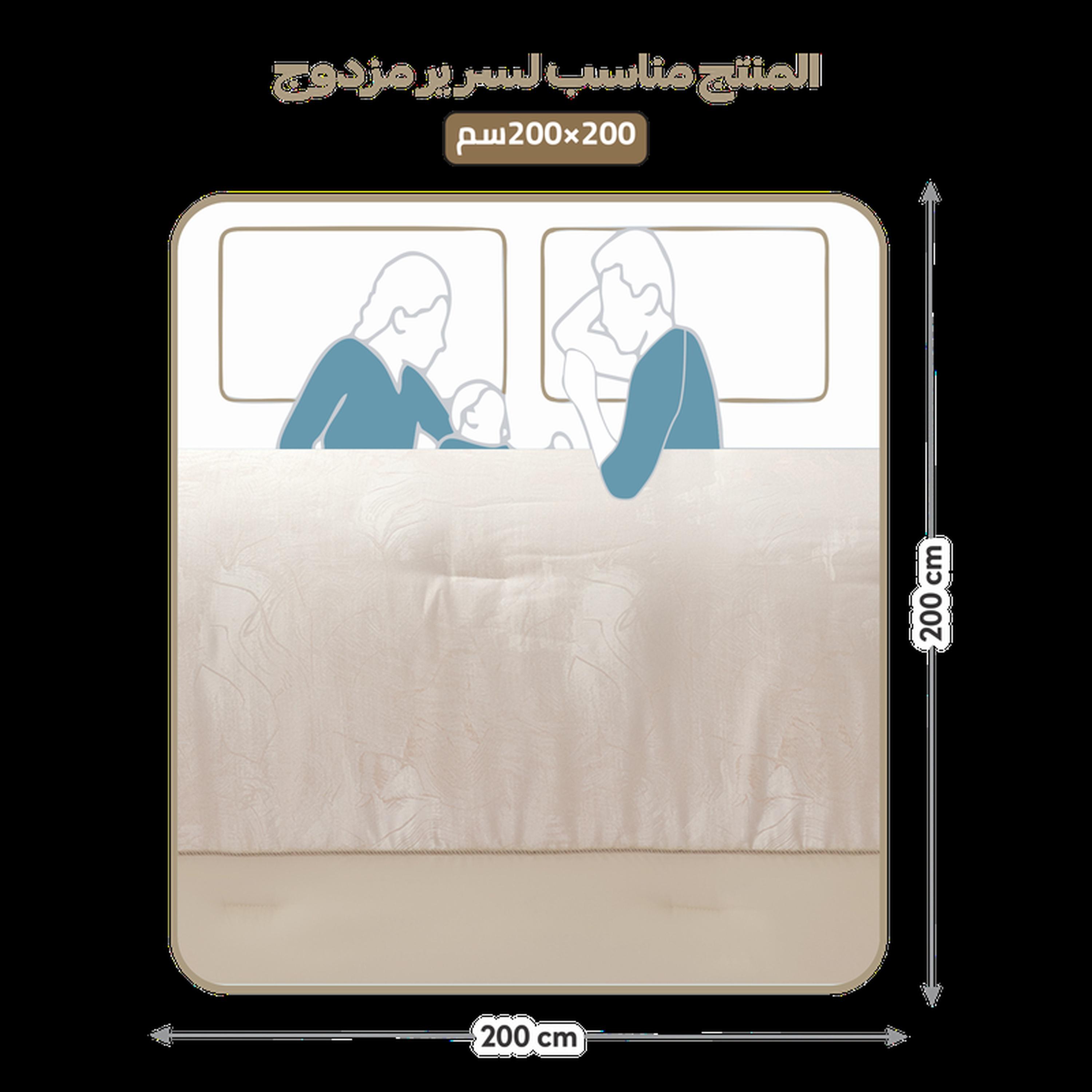 طقم لحاف بطبعات 8 قطع كينج من دونيتيلا - 260×240 سم-household-bedding-comfortersandbedspreads-comforters-image-31