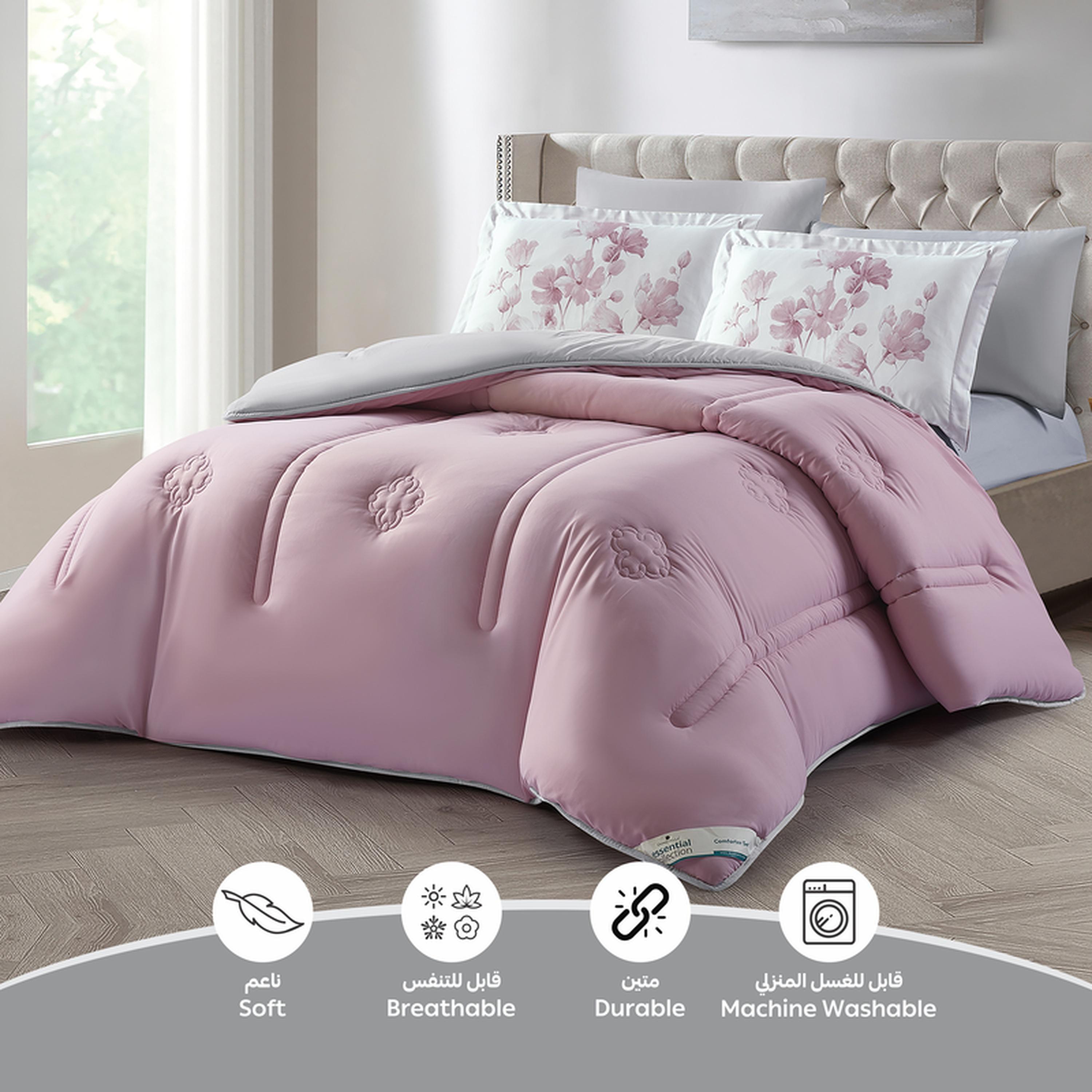 Quilted 6-Piece King Comforter Set - 240x260 cms-household-bedding-comfortersandbedspreads-comforters-image-5