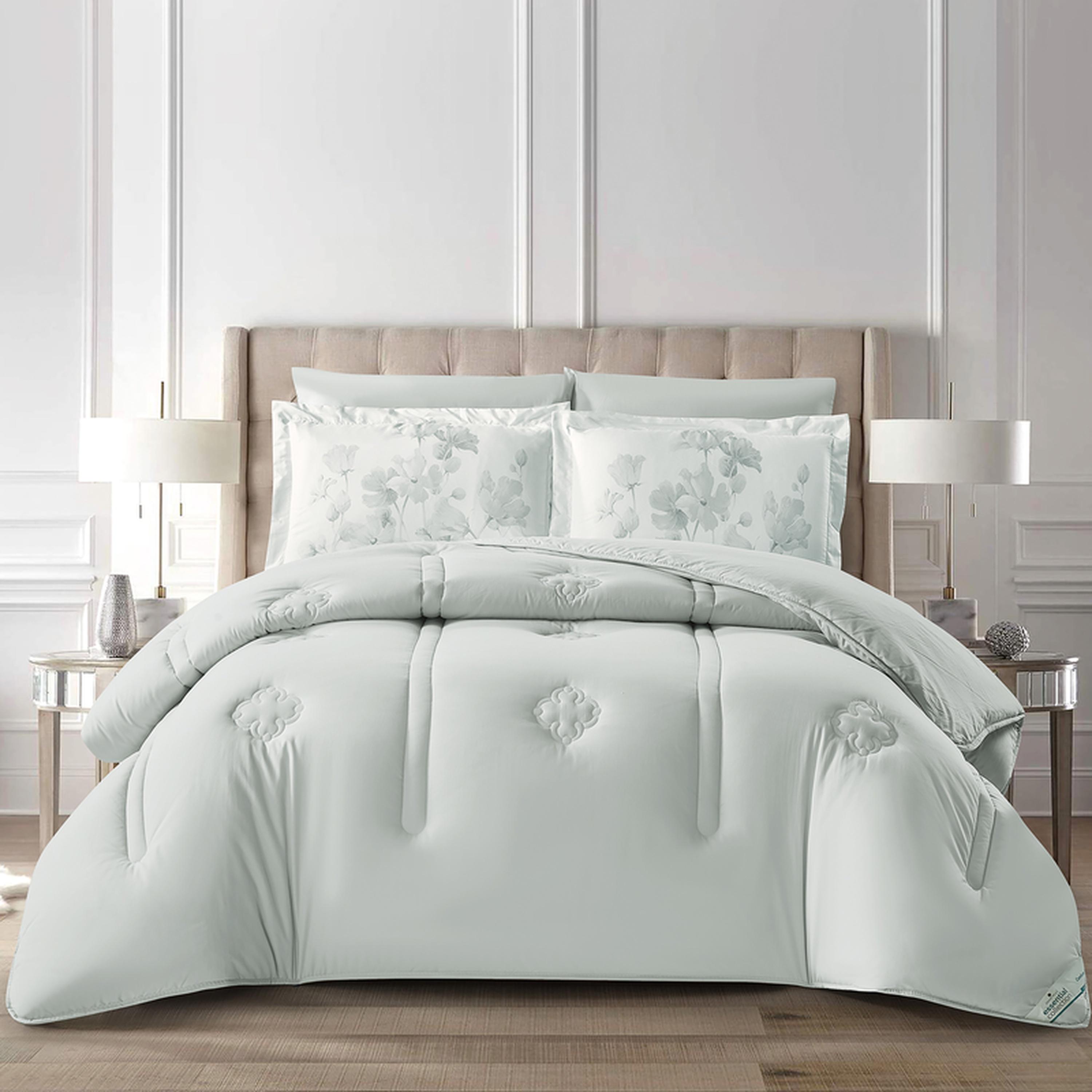 Quilted 6-Piece King Comforter Set - 240x260 cms-household-bedding-comfortersandbedspreads-comforters-image-1