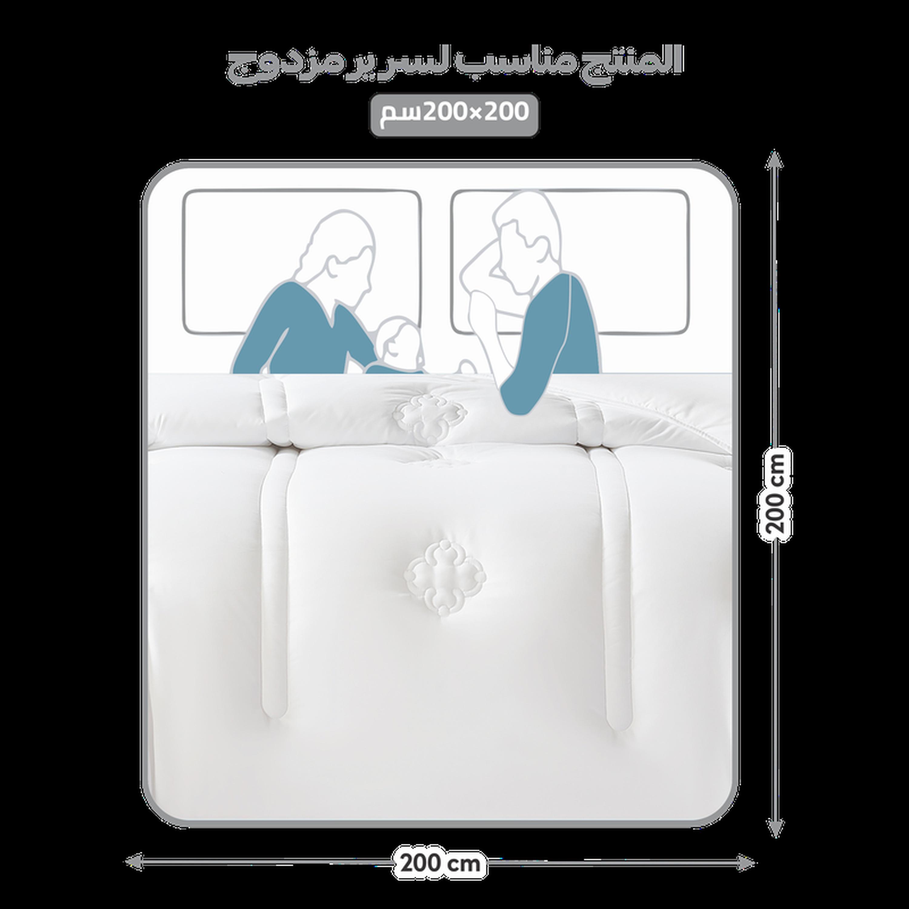 Quilted 6-Piece King Comforter Set - 240x260 cms-household-bedding-comfortersandbedspreads-comforters-image-2