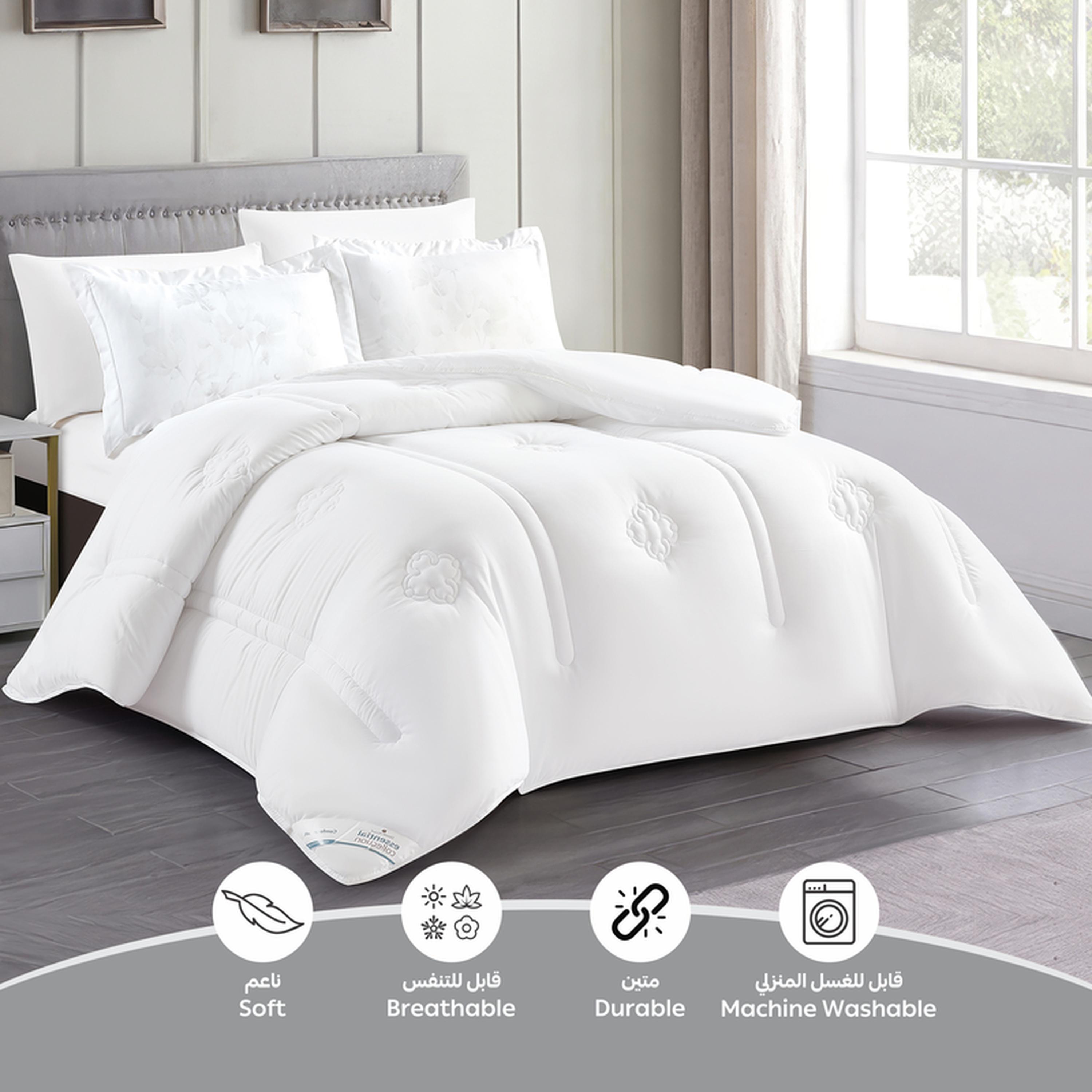 Quilted 6-Piece King Comforter Set - 240x260 cms-household-bedding-comfortersandbedspreads-comforters-image-5