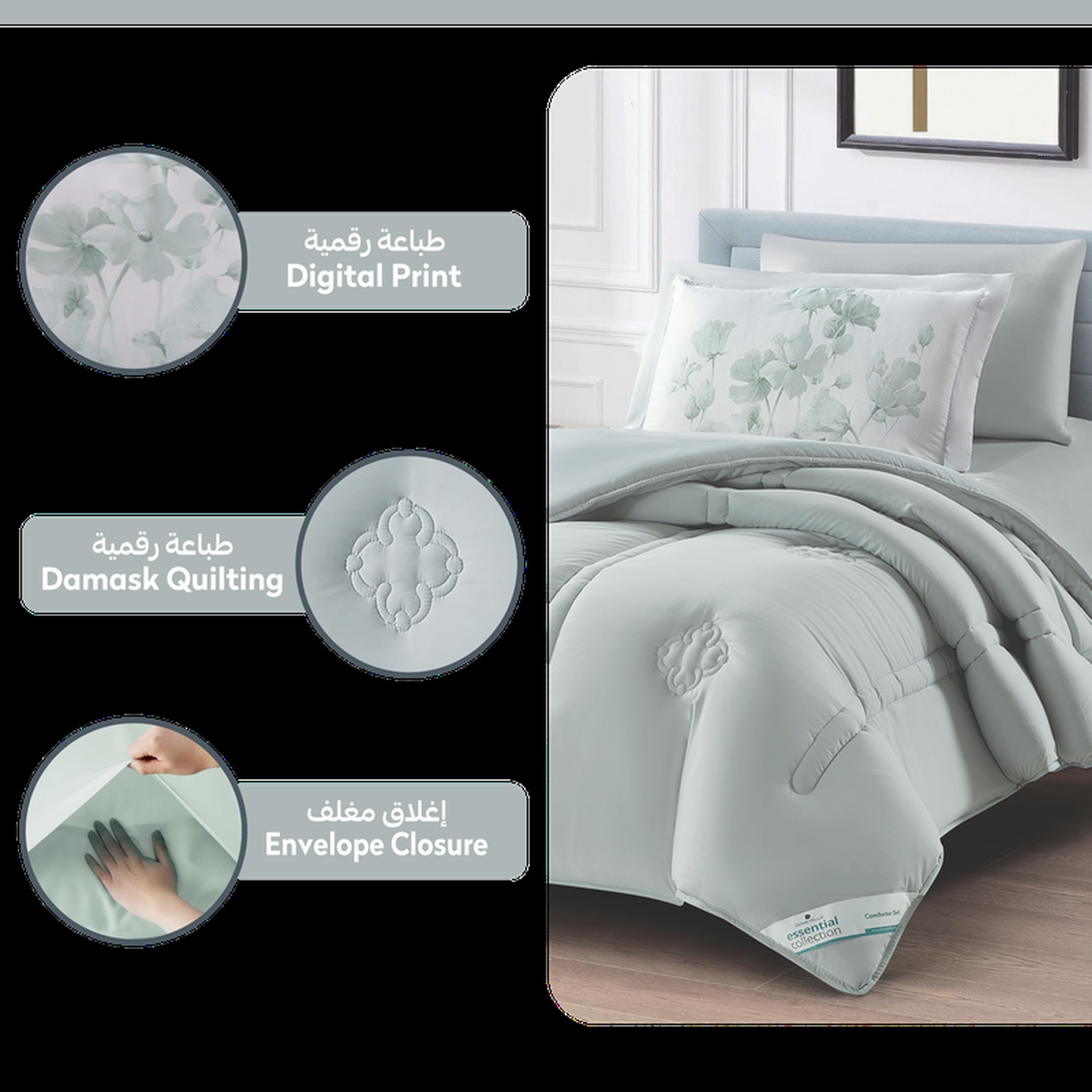 Assorted 4-Piece Twin Comforter Set - 170x230 cm-household-bedding-comfortersandbedspreads-comforters-image-6