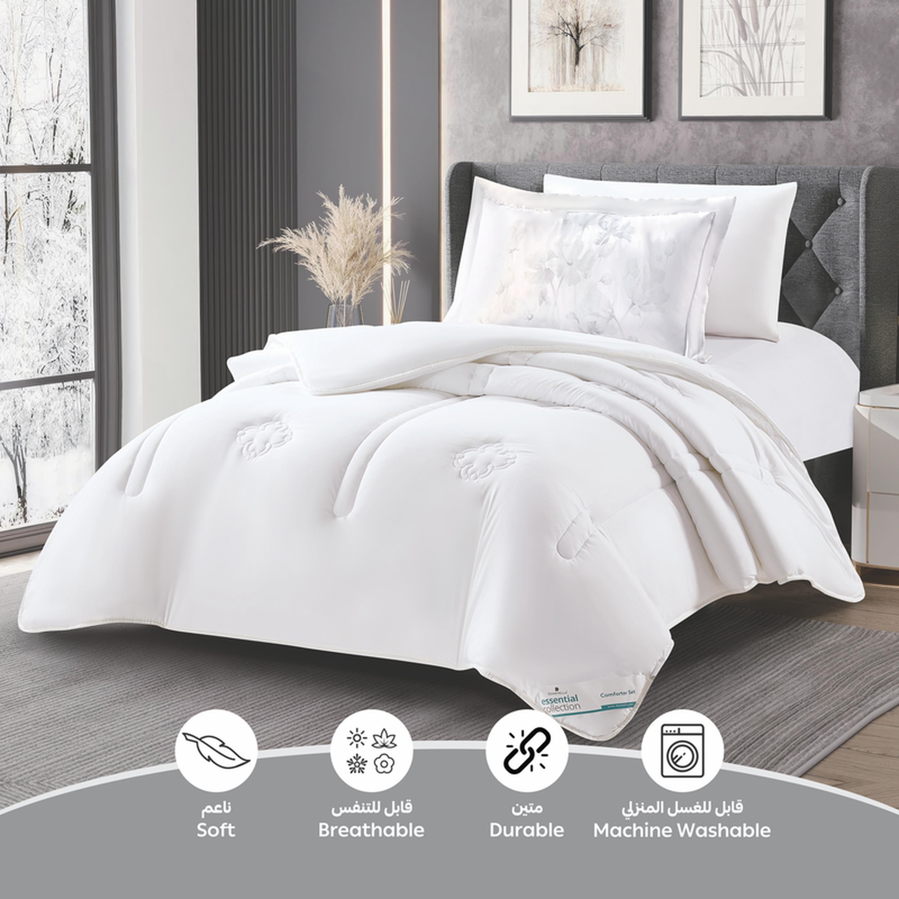 Assorted 4-Piece Twin Comforter Set - 170x230 cm-household-bedding-comfortersandbedspreads-comforters-image-5