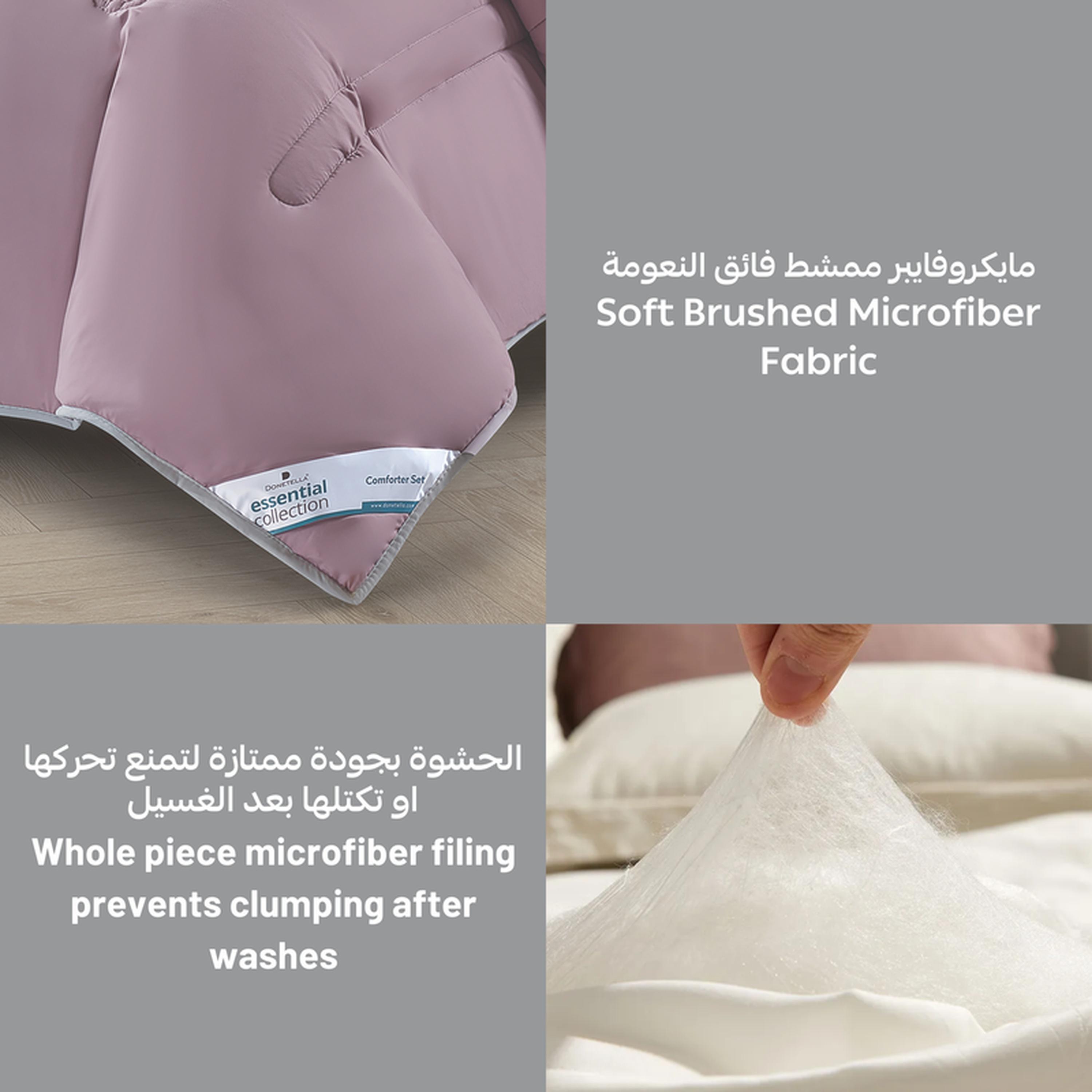 Assorted 4-Piece Twin Comforter Set - 170x230 cm-household-bedding-comfortersandbedspreads-comforters-image-4