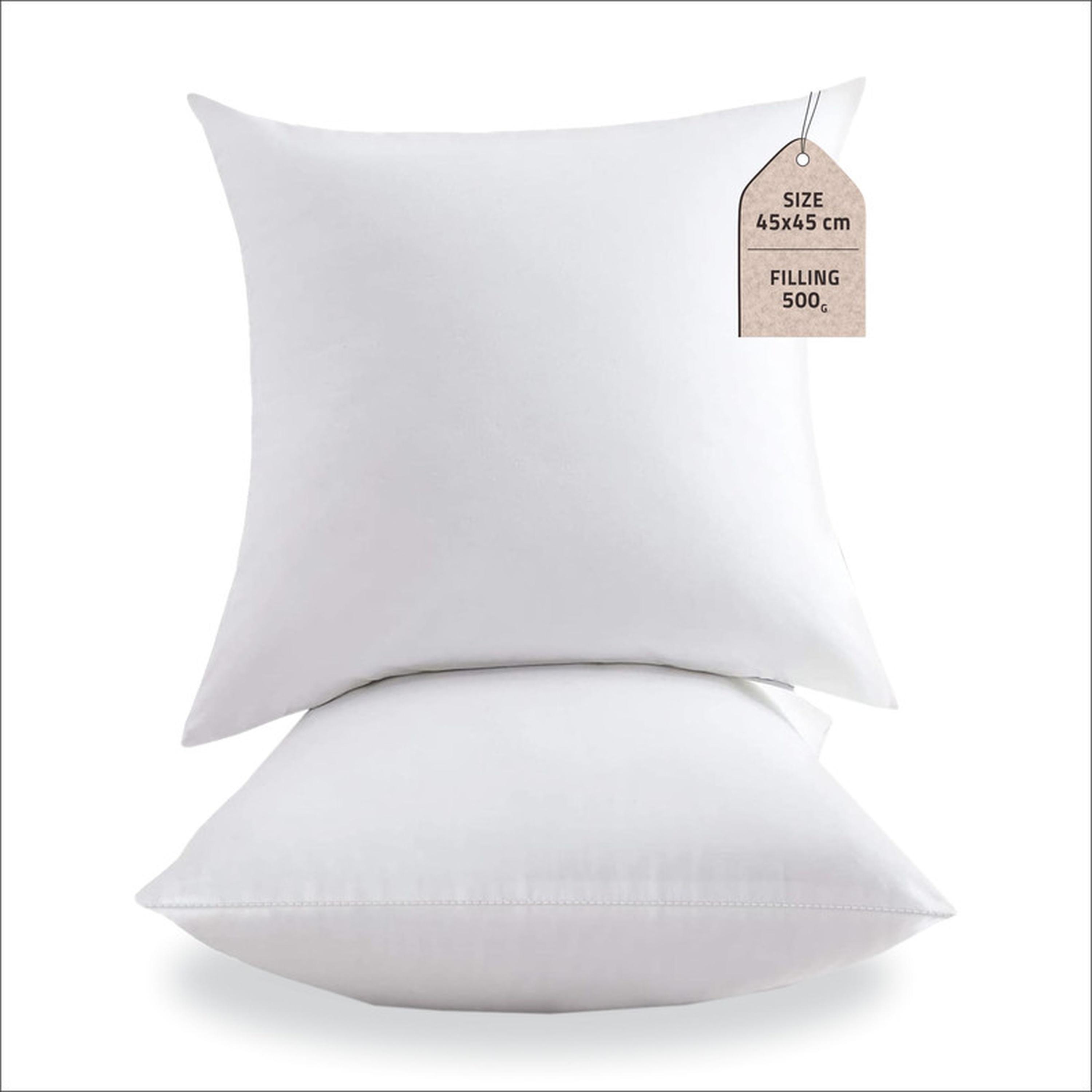 طقم حشوة وسائد بديل الريش قطعتين من دونتيلا - 45x45 سم-household-cushionsandthrows-filledcushions-cushioninserts-image-1