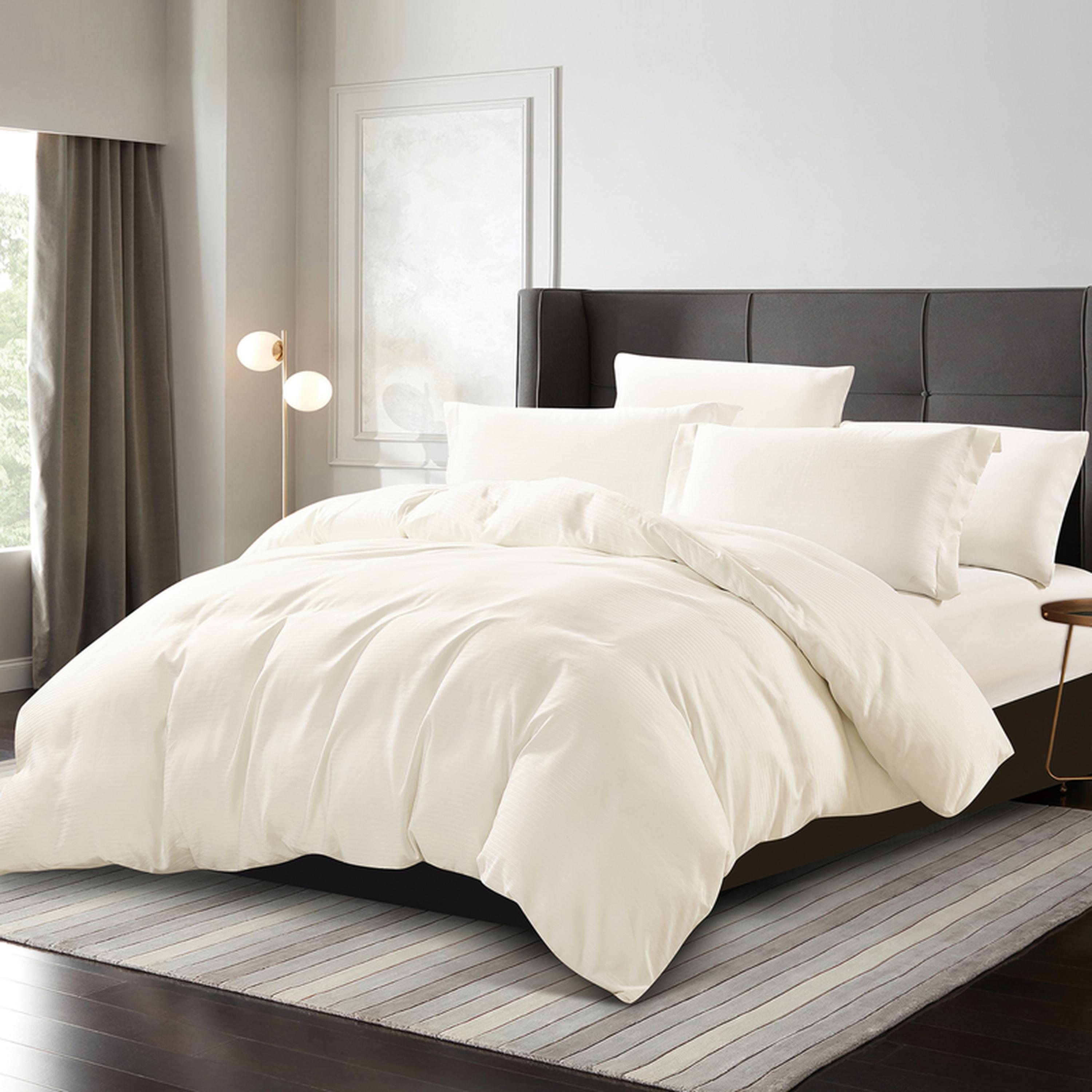 طقم غطاء لحاف كينج مخطط 6 قطع من دونتيلا - 260×240 سم-household-bedding-duvetandcovers-duvetcovers-image-9