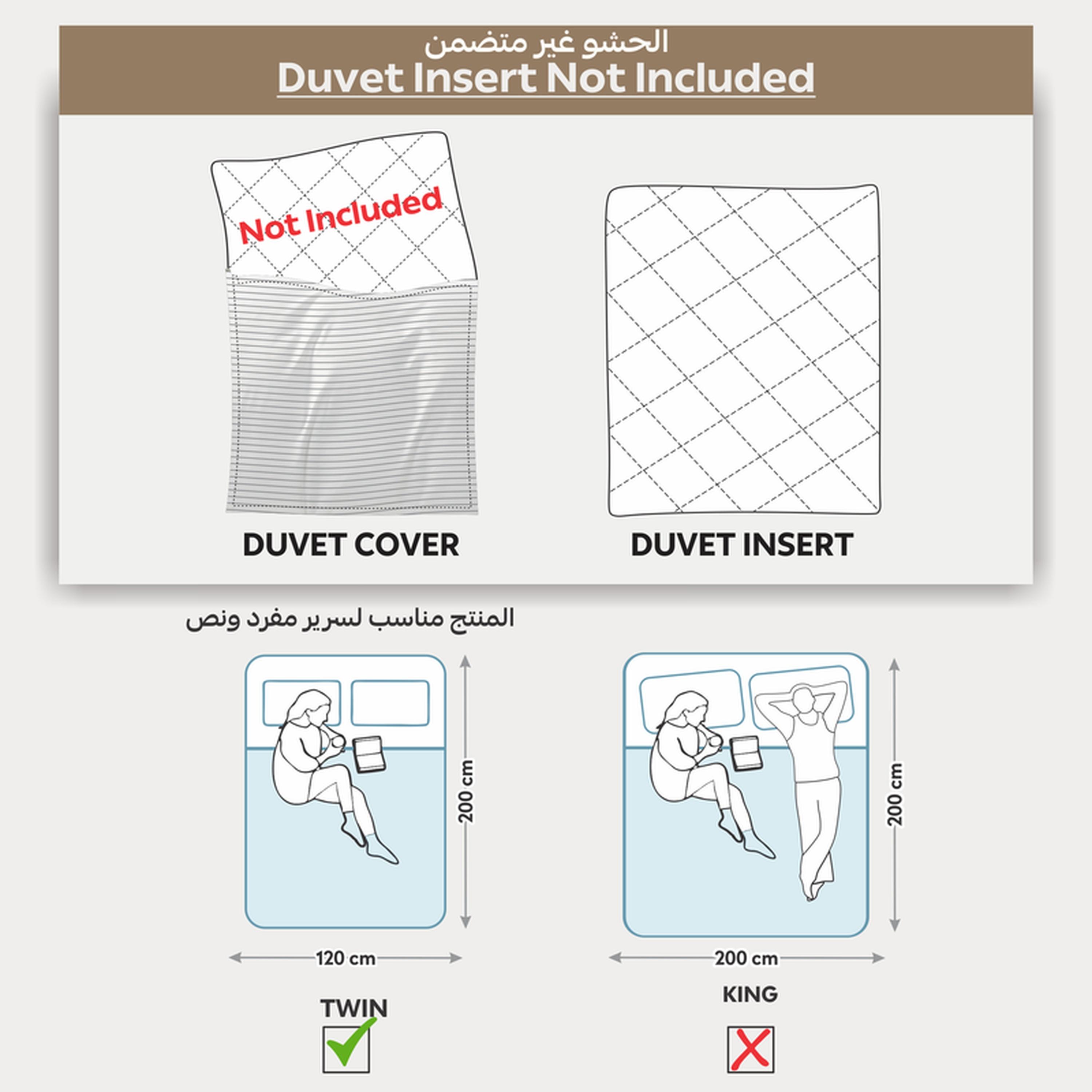 Hotel 4-Piece Striped Microfibre Single Duvet Cover Set - 170x230 cms-household-bedding-duvetandcovers-duvetcovers-image-2
