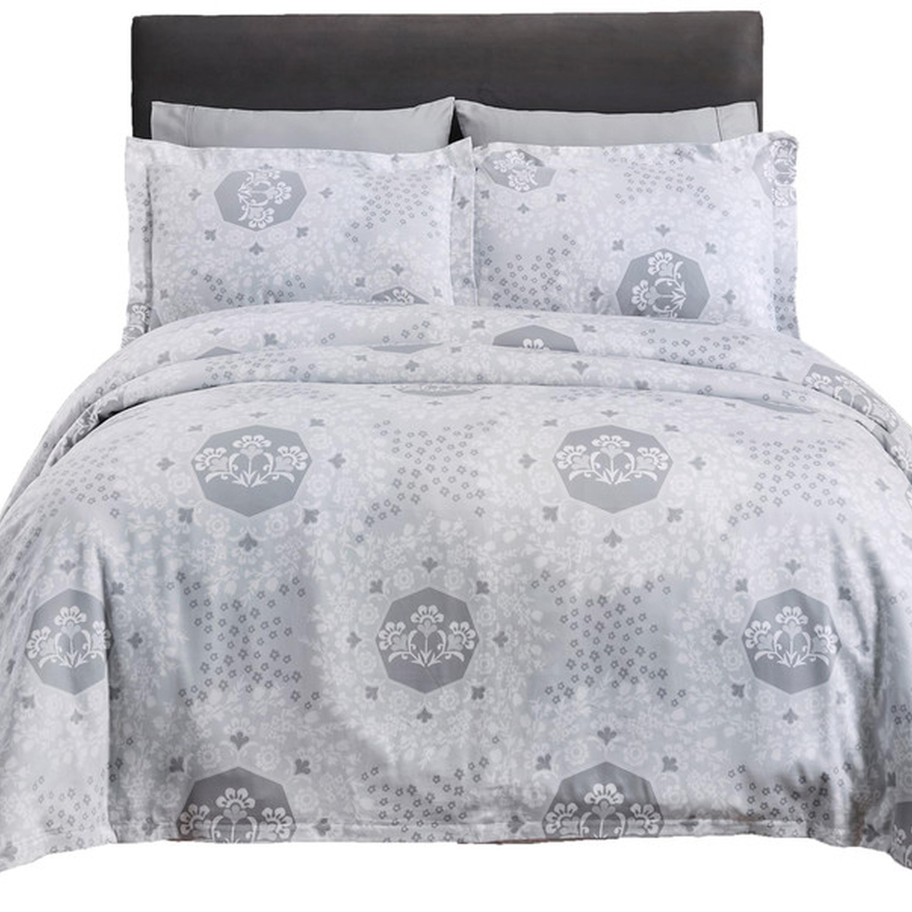 طقم غطاء لحاف كينج 3 قطع بعدد خيوط 300 خيط من دونتيلا - 240×260 سم-household-bedding-duvetandcovers-duvetcovers-image-7