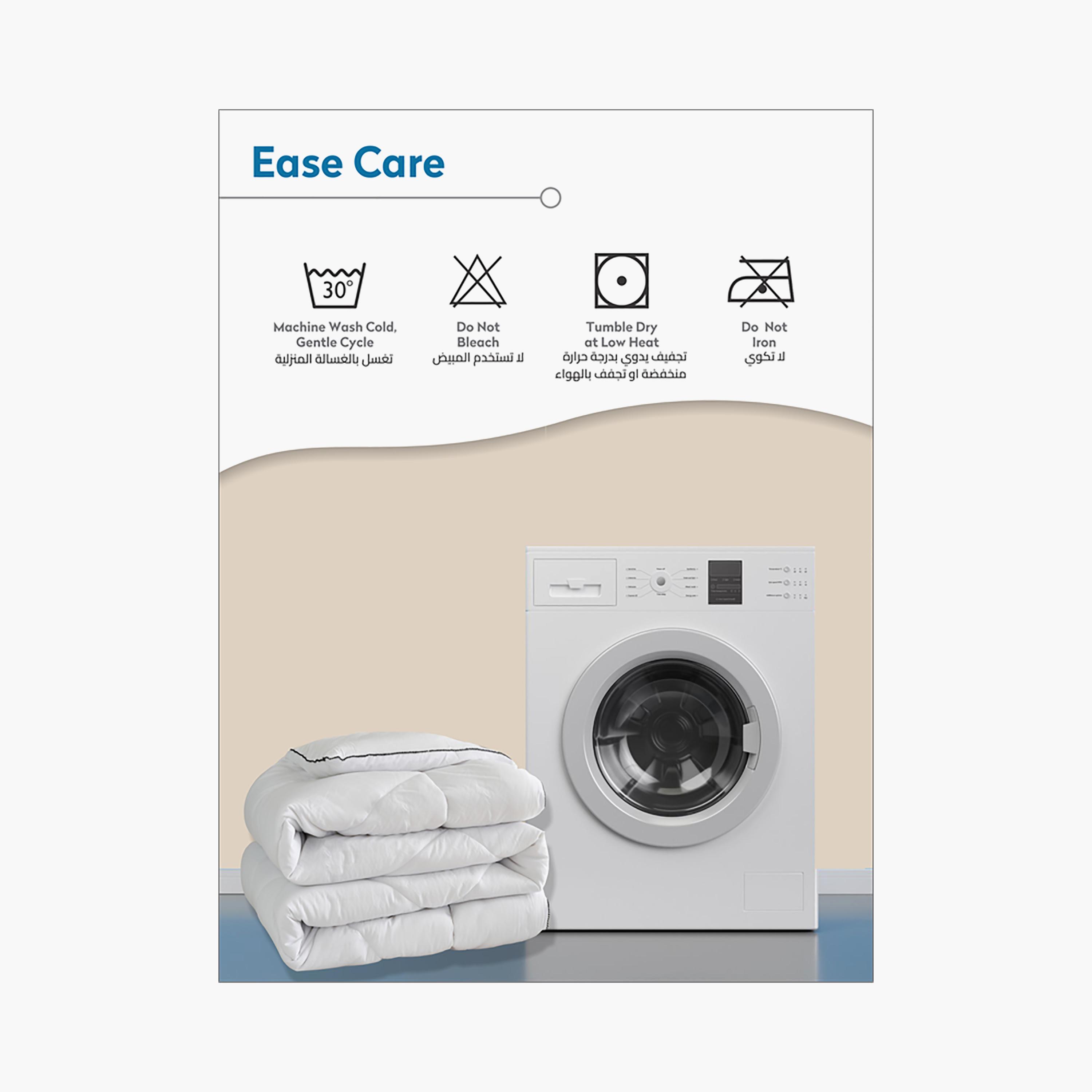 حشوة لحاف كينج بديلة للريش مبطنة 350 جرام لكل متر مربع من دوناتيلا - 260×240 سم-household-bedding-duvetandcovers-duvets-image-8