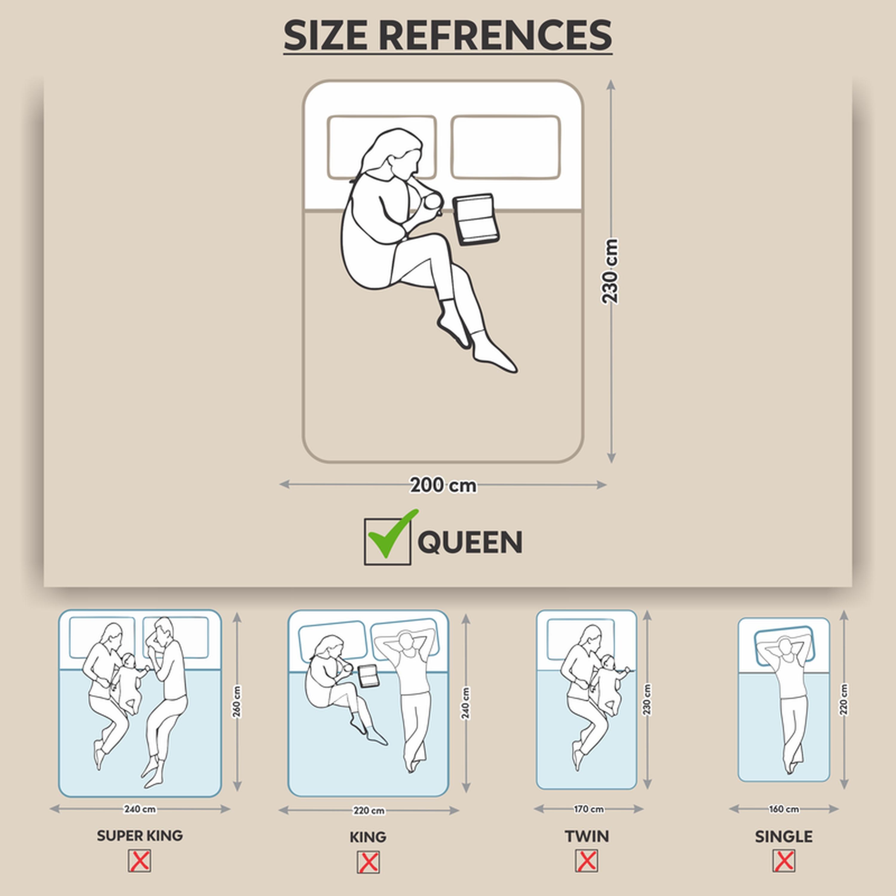 Quilted Down Alternative Queen Duvet Insert - 180x230 cms-household-bedding-duvetandcovers-duvets-image-2
